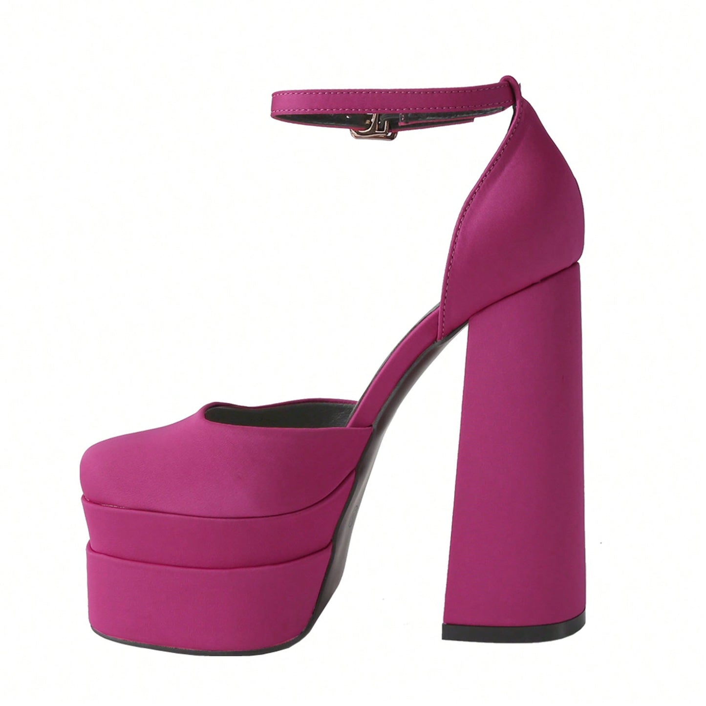 Women's Platform Heels Chunky Heel Strappy Sandals Open Toe Design For Wedding Work Party Dress