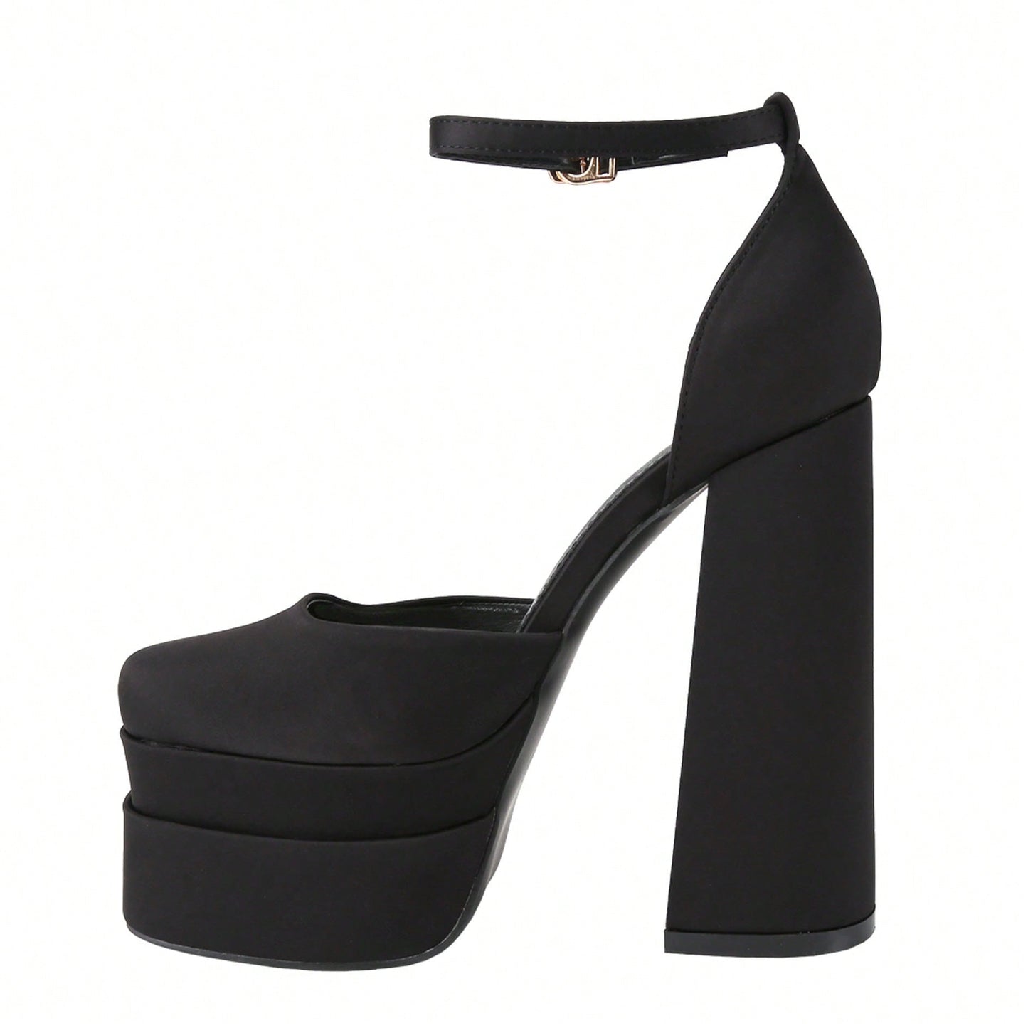 Women's Platform Heels Chunky Heel Strappy Sandals Open Toe Design For Wedding Work Party Dress