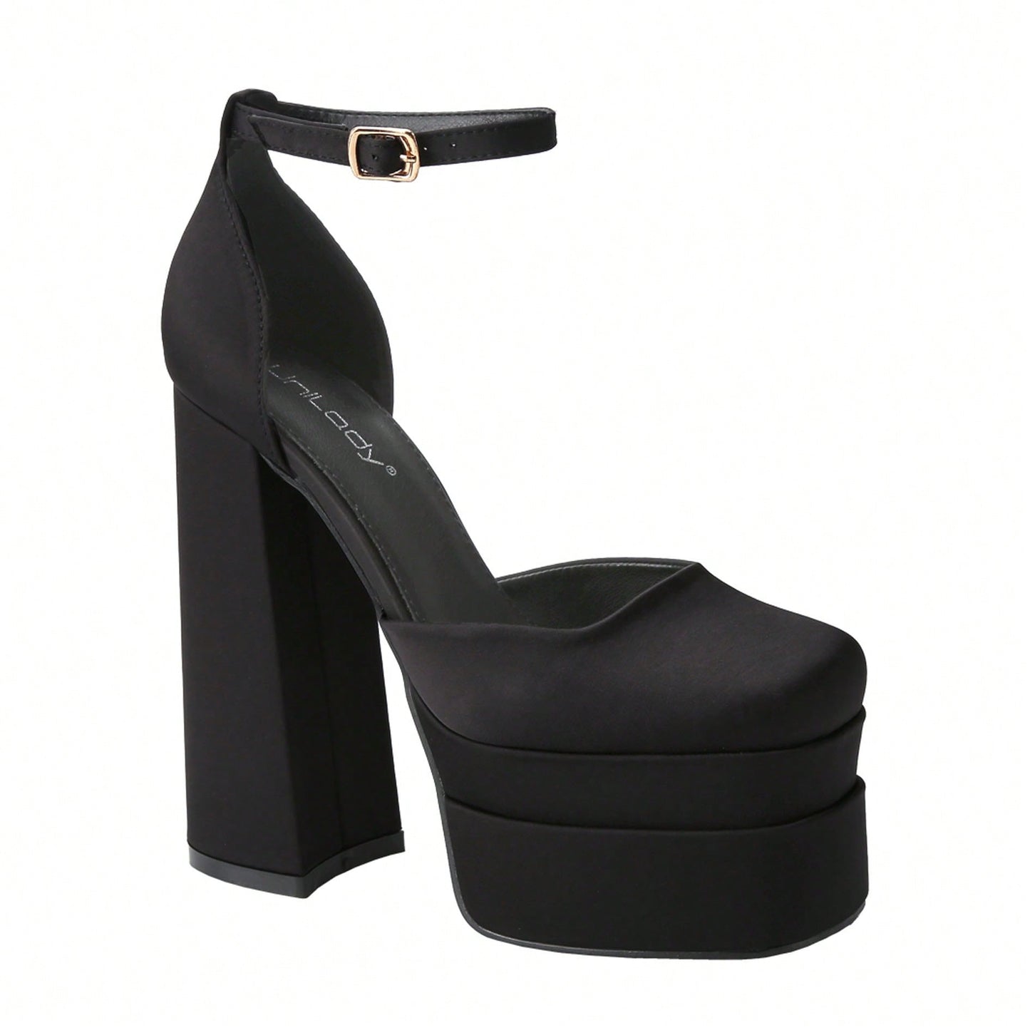 Women's Platform Heels Chunky Heel Strappy Sandals Open Toe Design For Wedding Work Party Dress