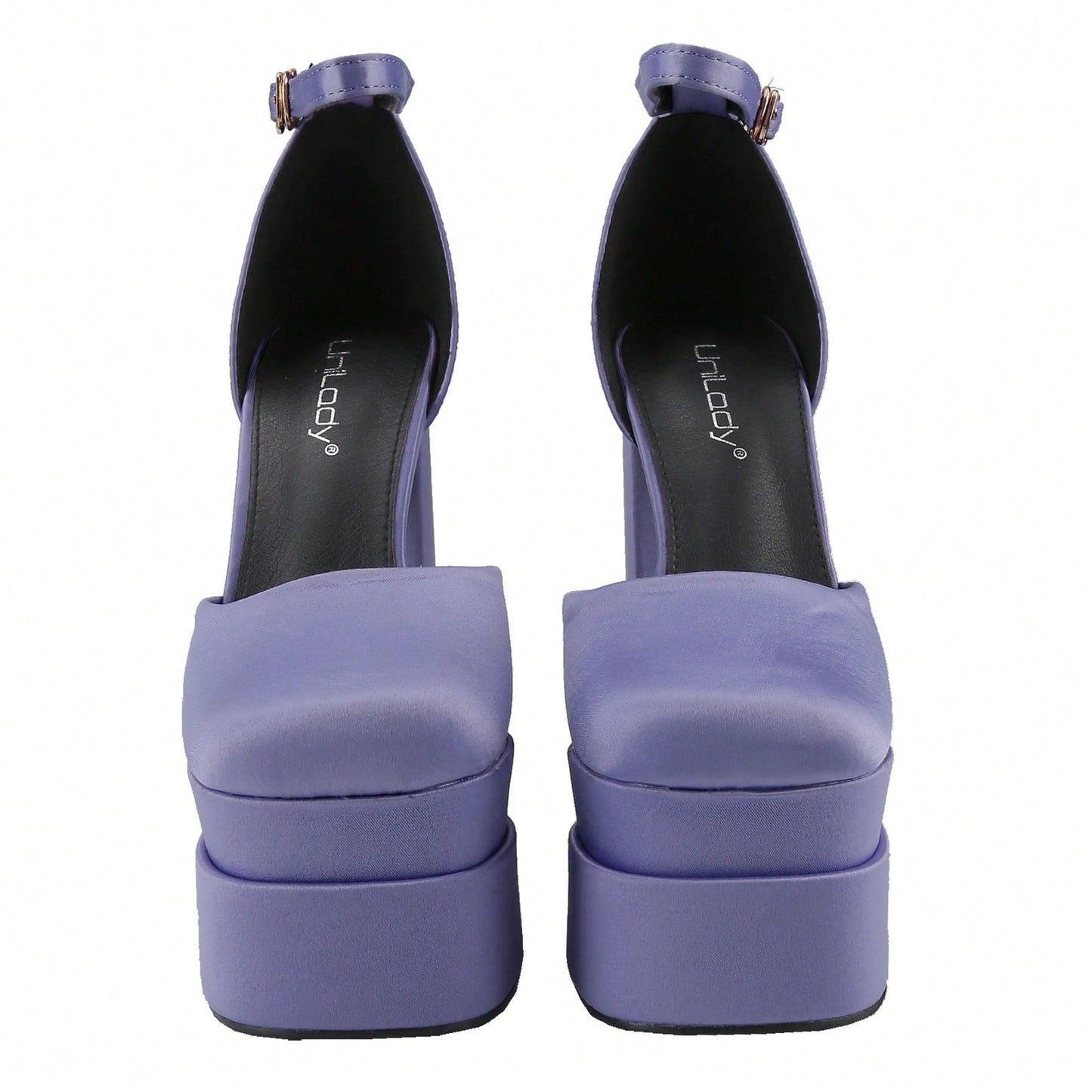 Women's Platform Heels Chunky Heel Strappy Sandals Open Toe Design For Wedding Work Party Dress