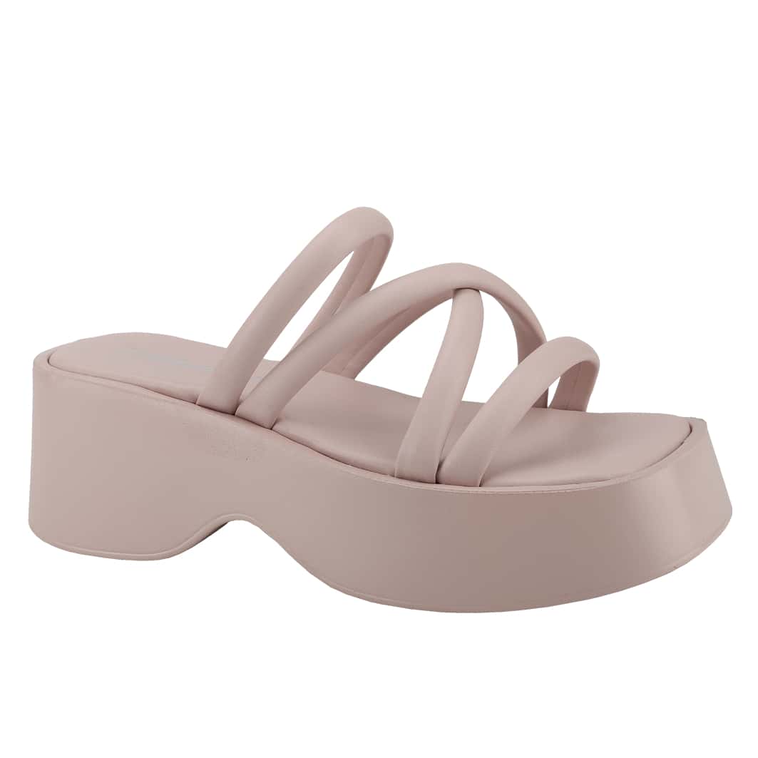 Women's Platform Sandals Slip On Open Toe Slides Fashion Slingback Heeled Sandals Summer Outdoor Chunky High Heel Slippers Goth Punk Walking Shoes