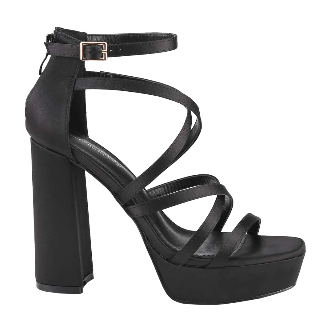 Women's Chunky Heeled Sandal Open Toe Pump Heel Platform Sandals