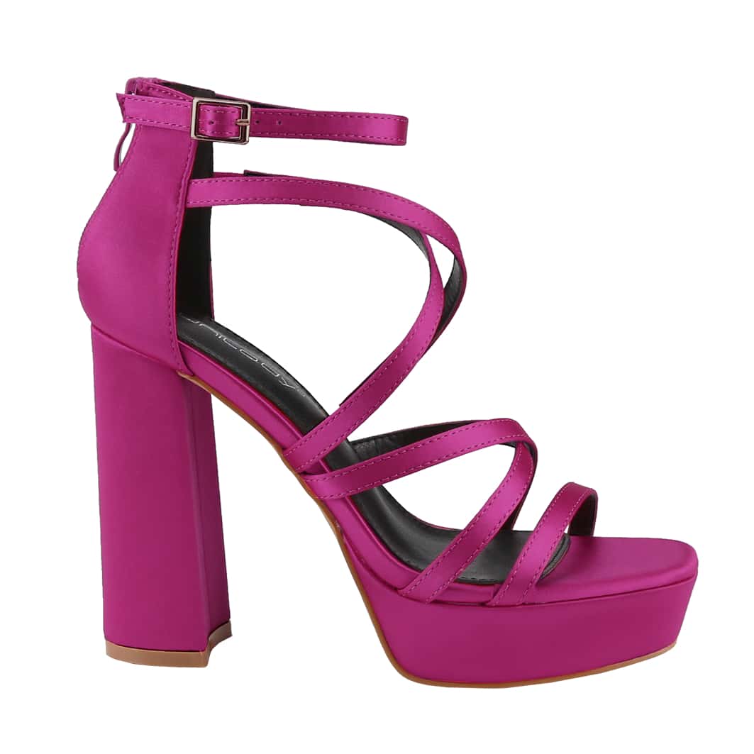 Women's Chunky Heeled Sandal Open Toe Pump Heel Platform Sandals
