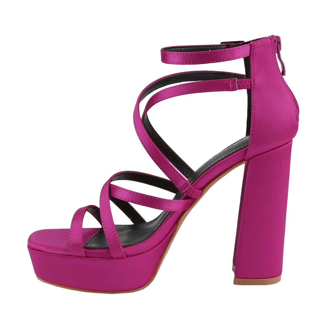 Women's Chunky Heeled Sandal Open Toe Pump Heel Platform Sandals