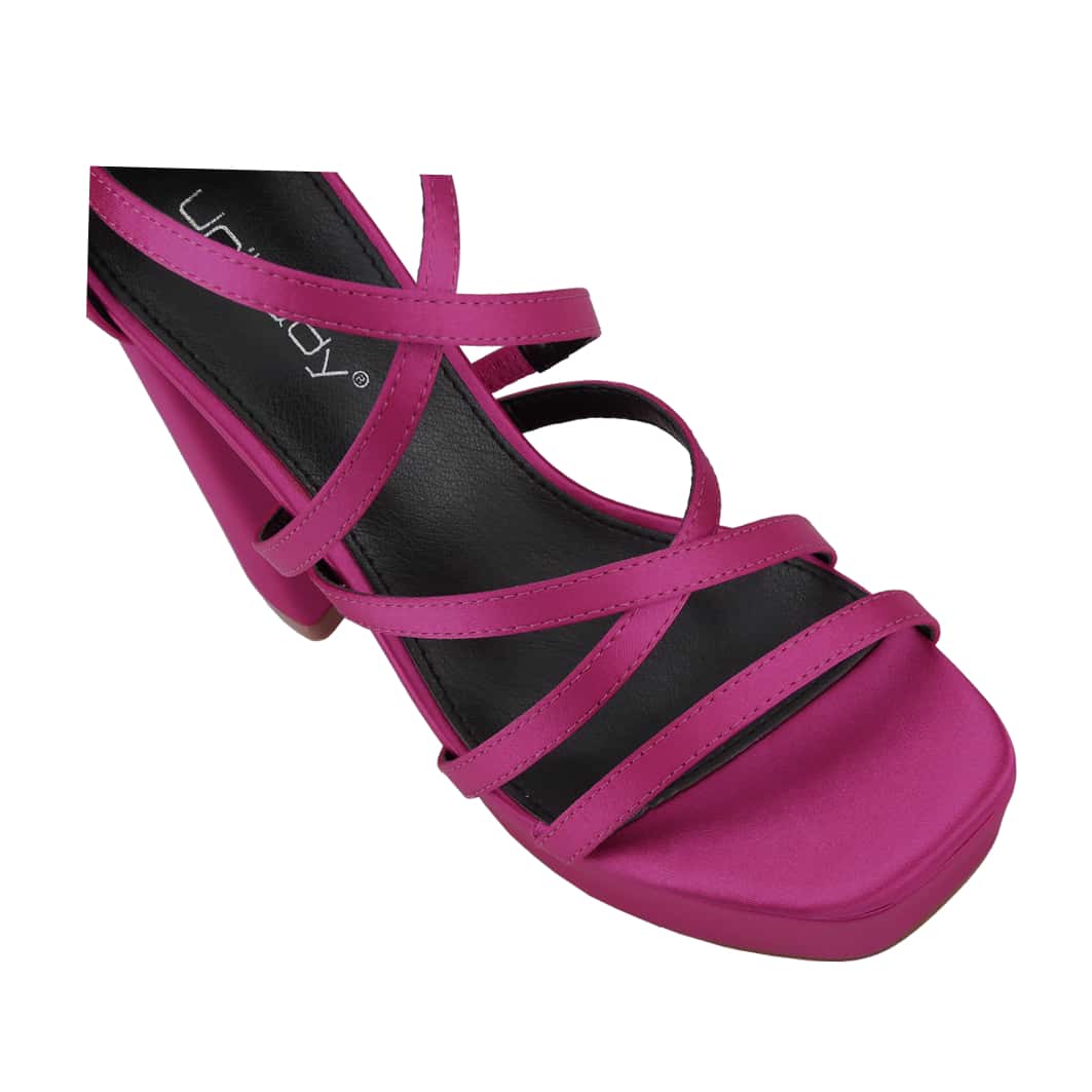 Women's Chunky Heeled Sandal Open Toe Pump Heel Platform Sandals