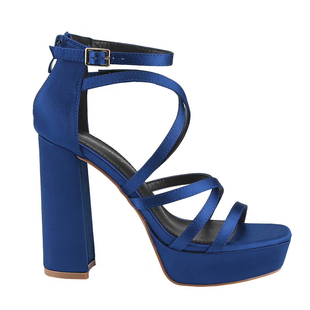 Women's Chunky Heeled Sandal Open Toe Pump Heel Platform Sandals