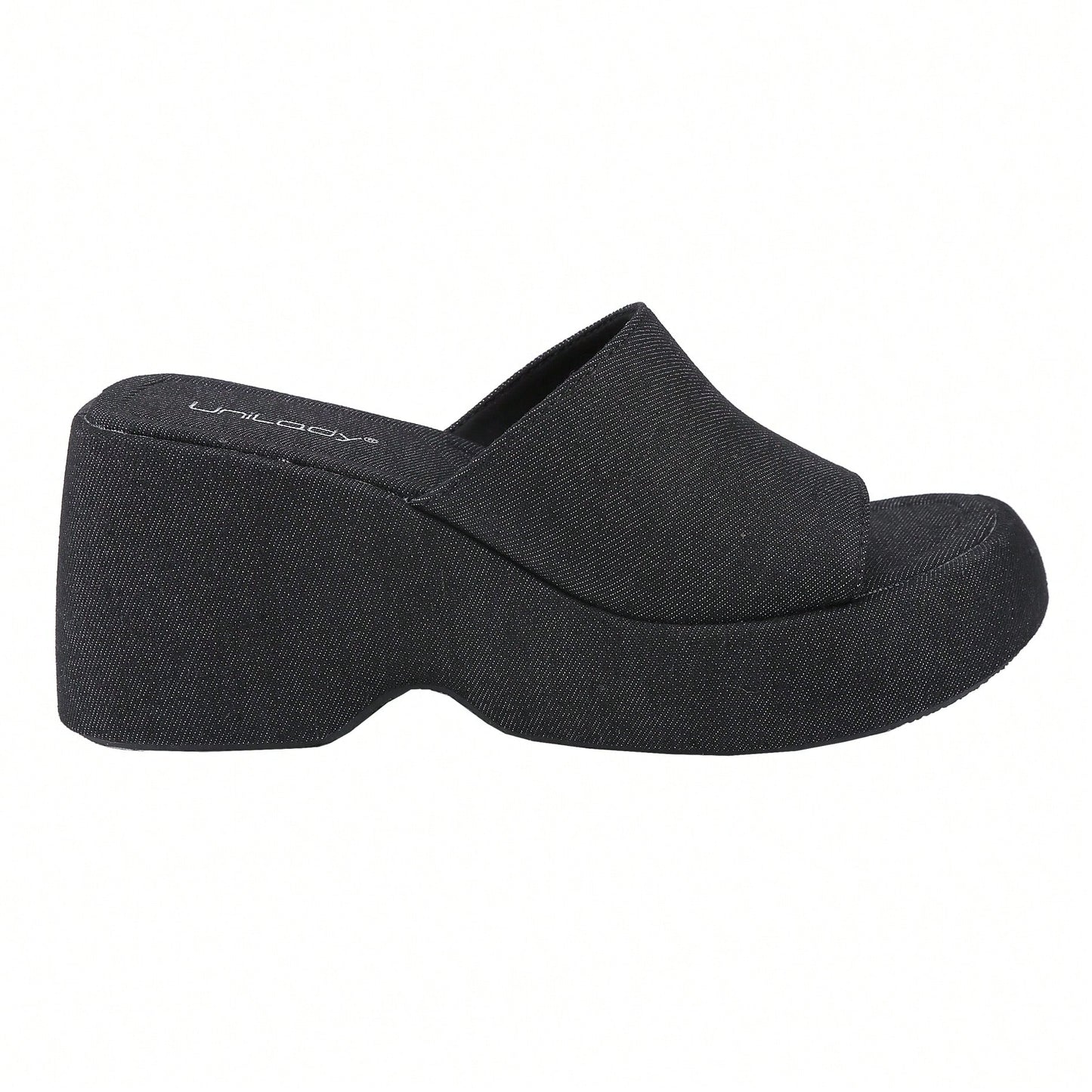 Women's Wedge SIides Sandals Platform Open Toe Slip On Elastic Band Wedges Shoes