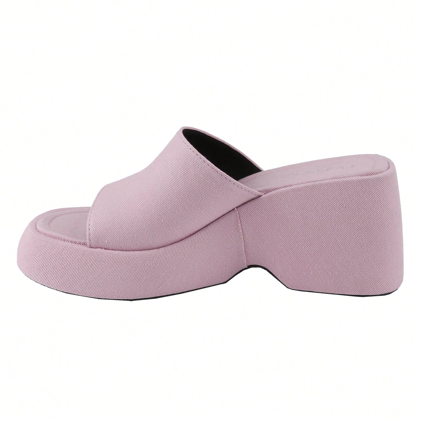 Women's Wedge SIides Sandals Platform Open Toe Slip On Elastic Band Wedges Shoes