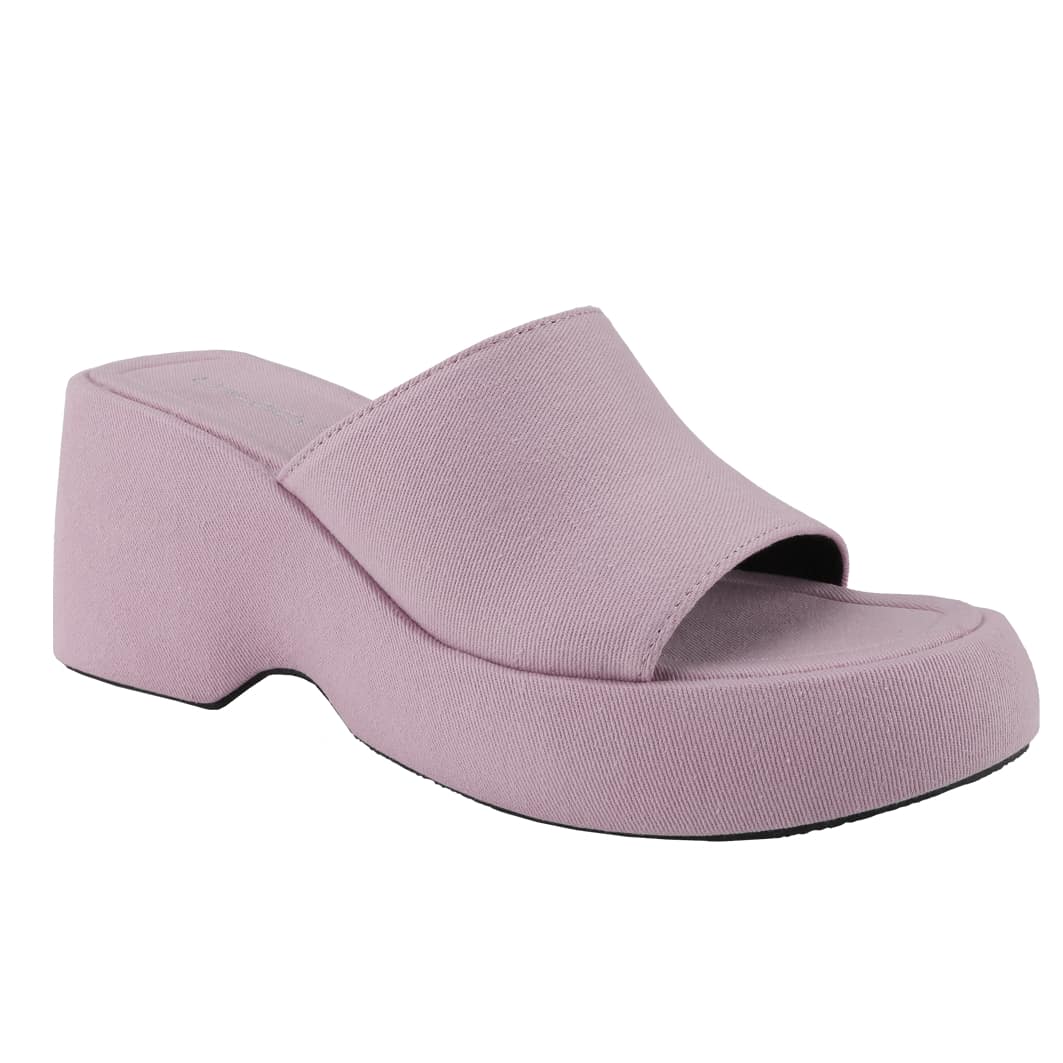 Women's Wedge SIides Sandals Platform Open Toe Slip On Elastic Band Wedges Shoes