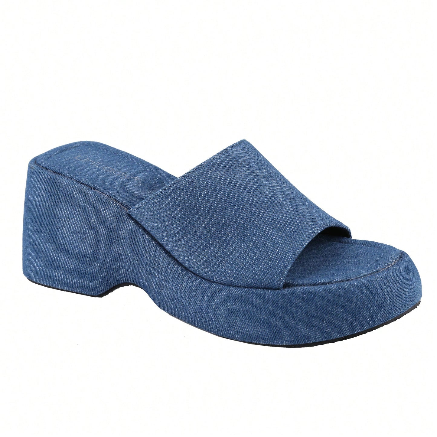 Women's Wedge SIides Sandals Platform Open Toe Slip On Elastic Band Wedges Shoes