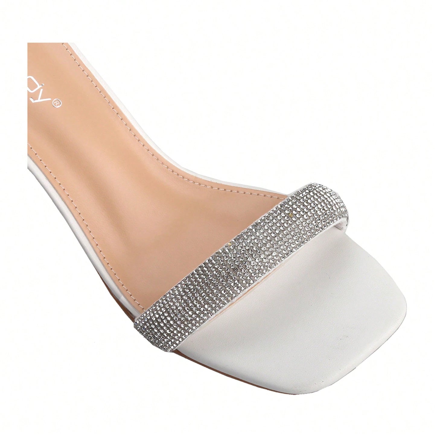 Women's Chunky Open Square Toe Ankle Strap Heels Sexy Comfort Strappy Dress Shoes Wedding Bridal Pumps Sandals