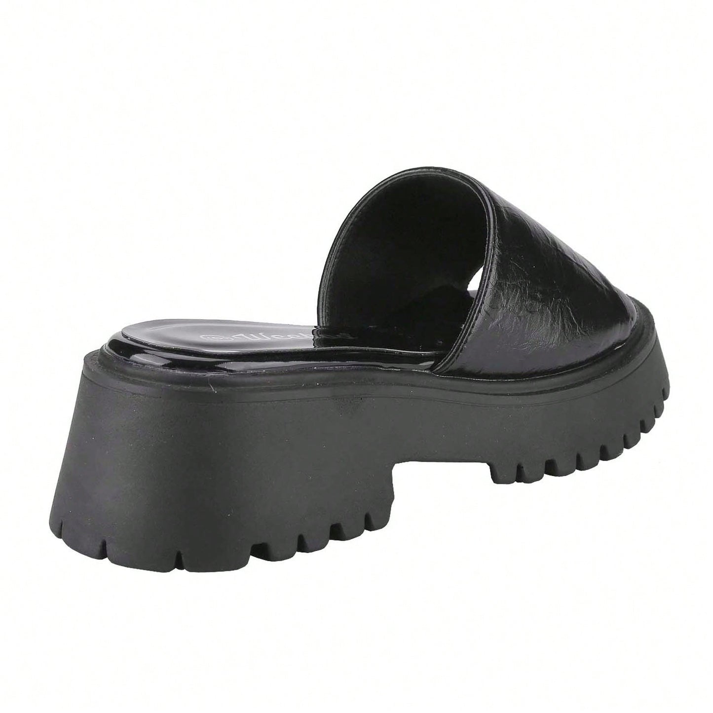 Platform Sandals Women's Slides Chunky Heels Sandals Fabric Mule Fitted Cloud Lightweight Shoes Slipper Memory Foam