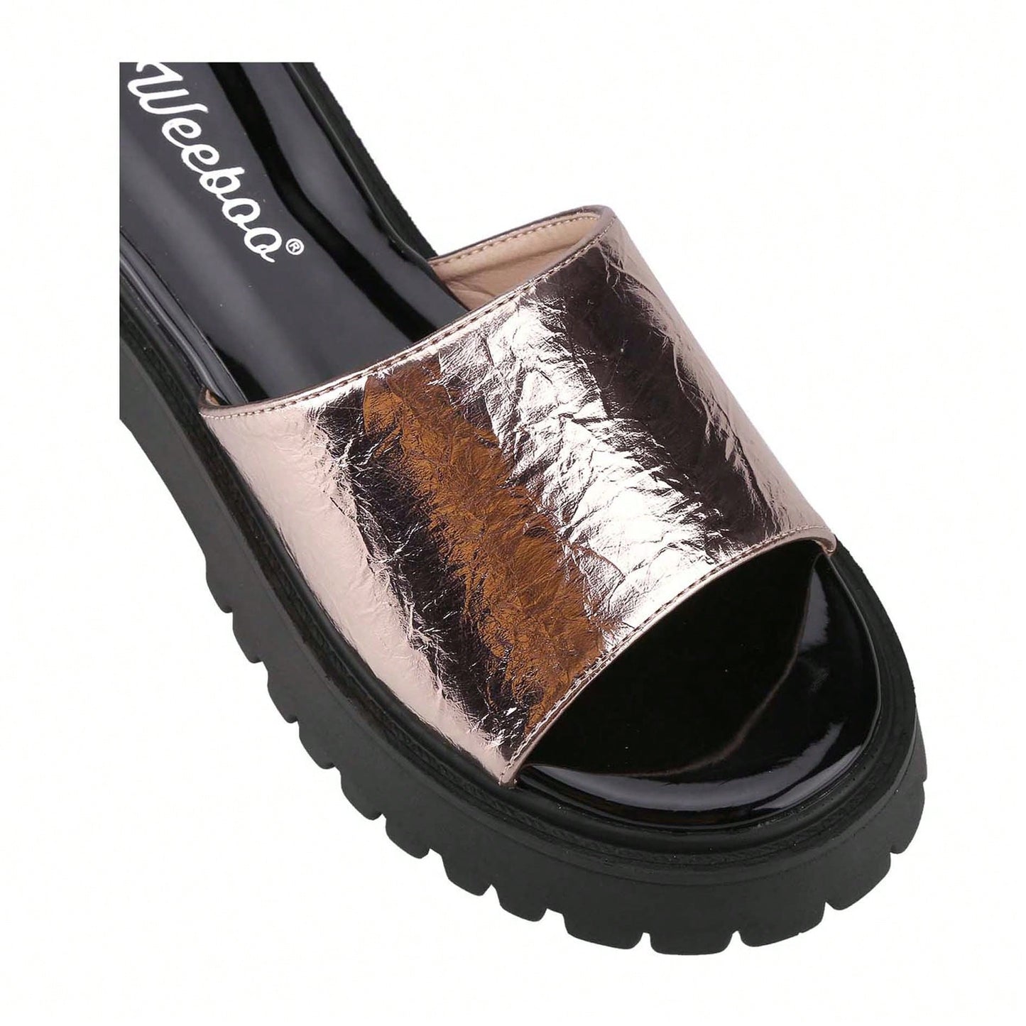 Platform Sandals Women's Slides Chunky Heels Sandals Fabric Mule Fitted Cloud Lightweight Shoes Slipper Memory Foam