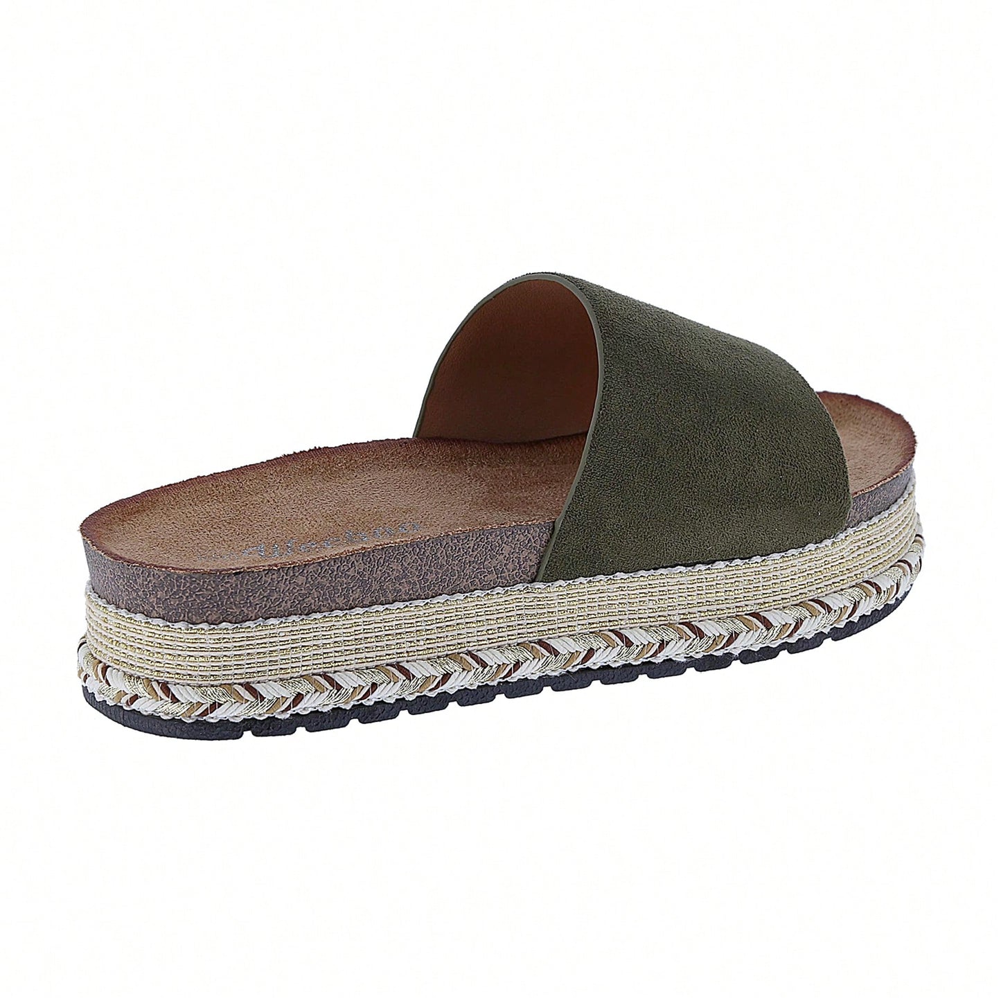 Women's Platform Fashion Slides Vintage Beach Sandals Slip On Open Toe Dressy Summer