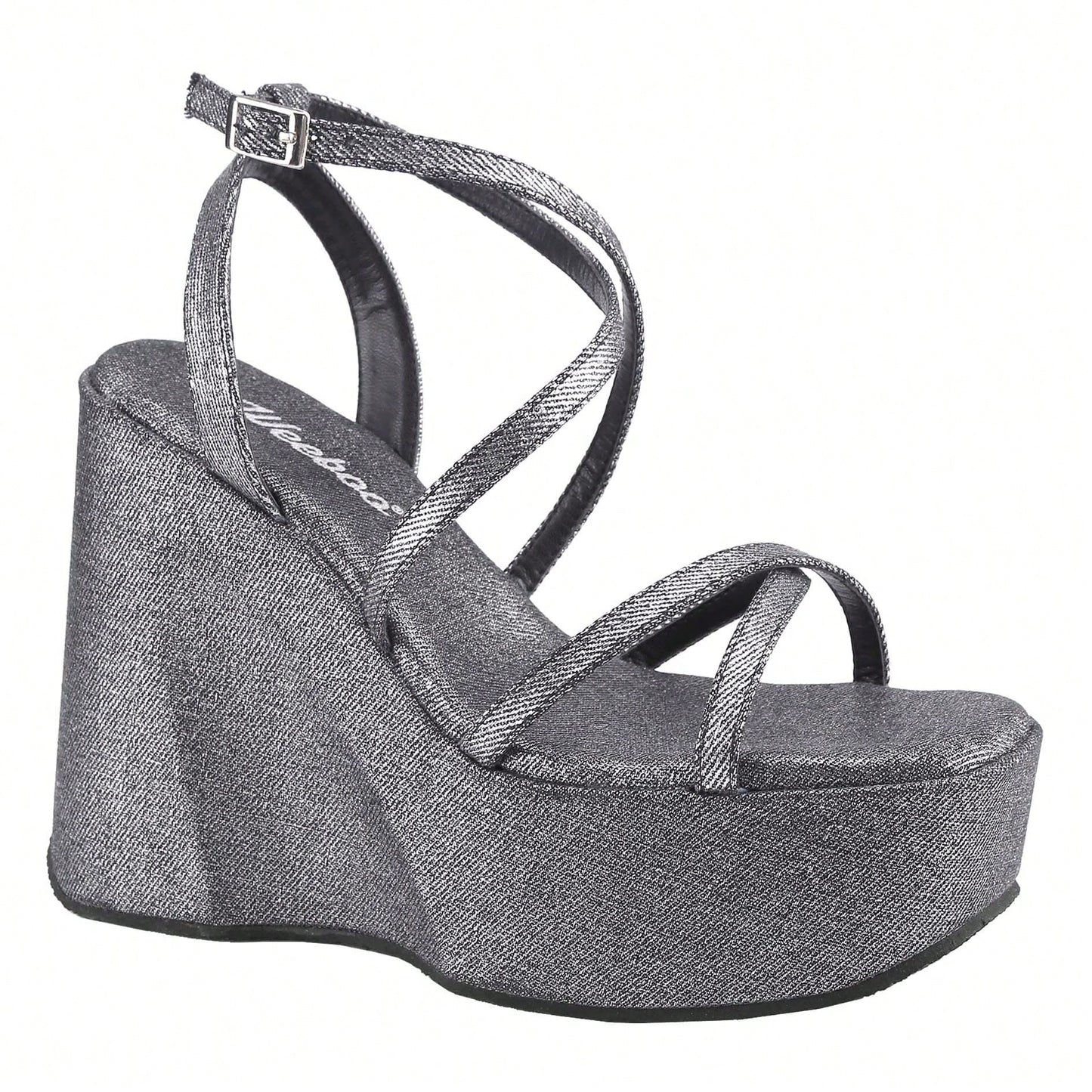 Women's Wedge Sandals Heels Open Toe Cork Platform Ankle Strap Summer Dressy Shoes