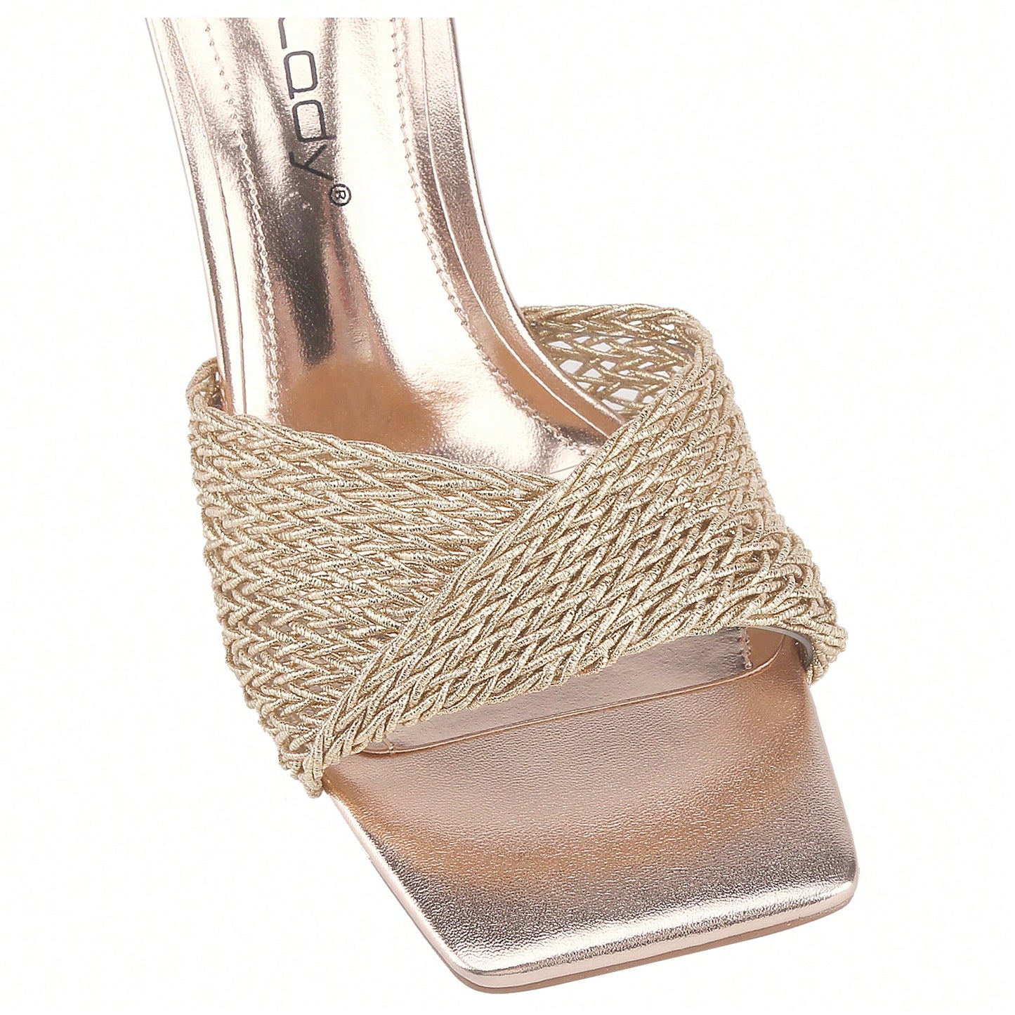 Women's High Stiletto Heels Mules Open Square Toe Slip On Comfort Sexy Dress Pumps Sandals