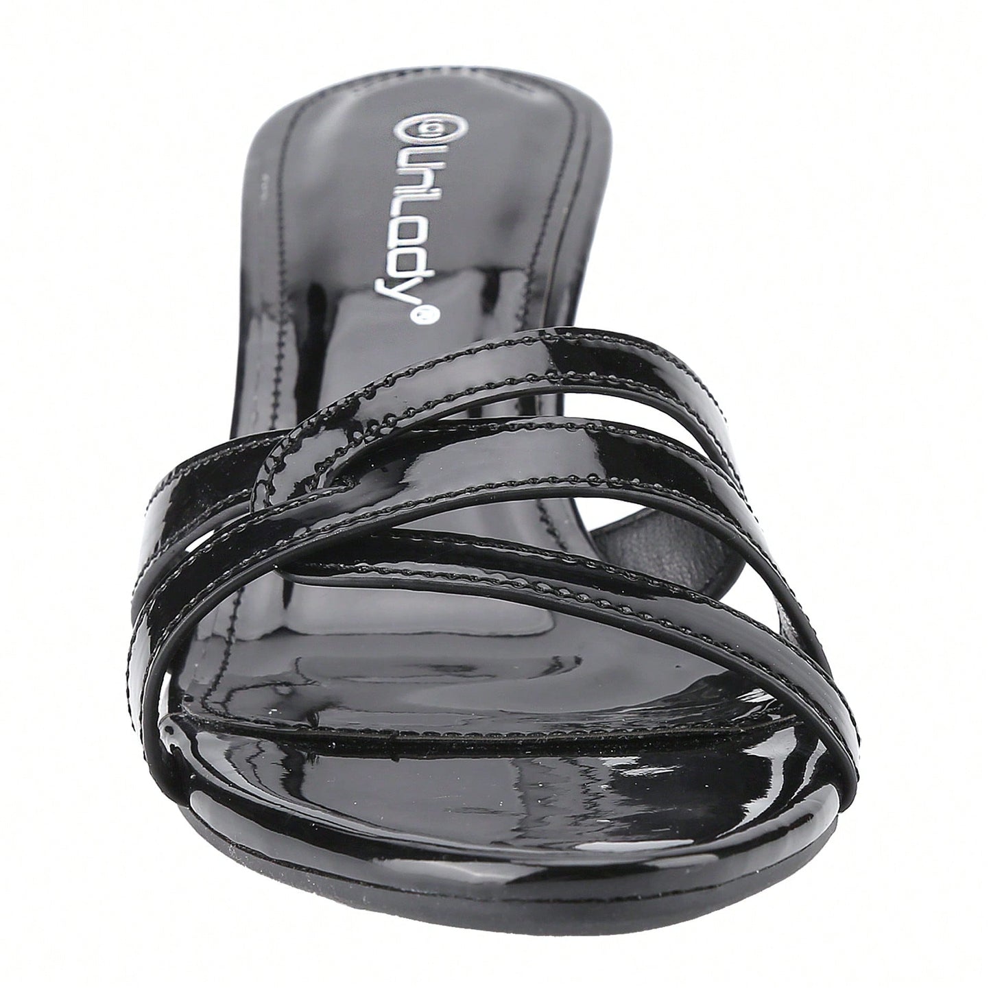 Women's Kitten Mid Heel Peep Open Toe Sandals Slingback Slip-On Office Dress Heels