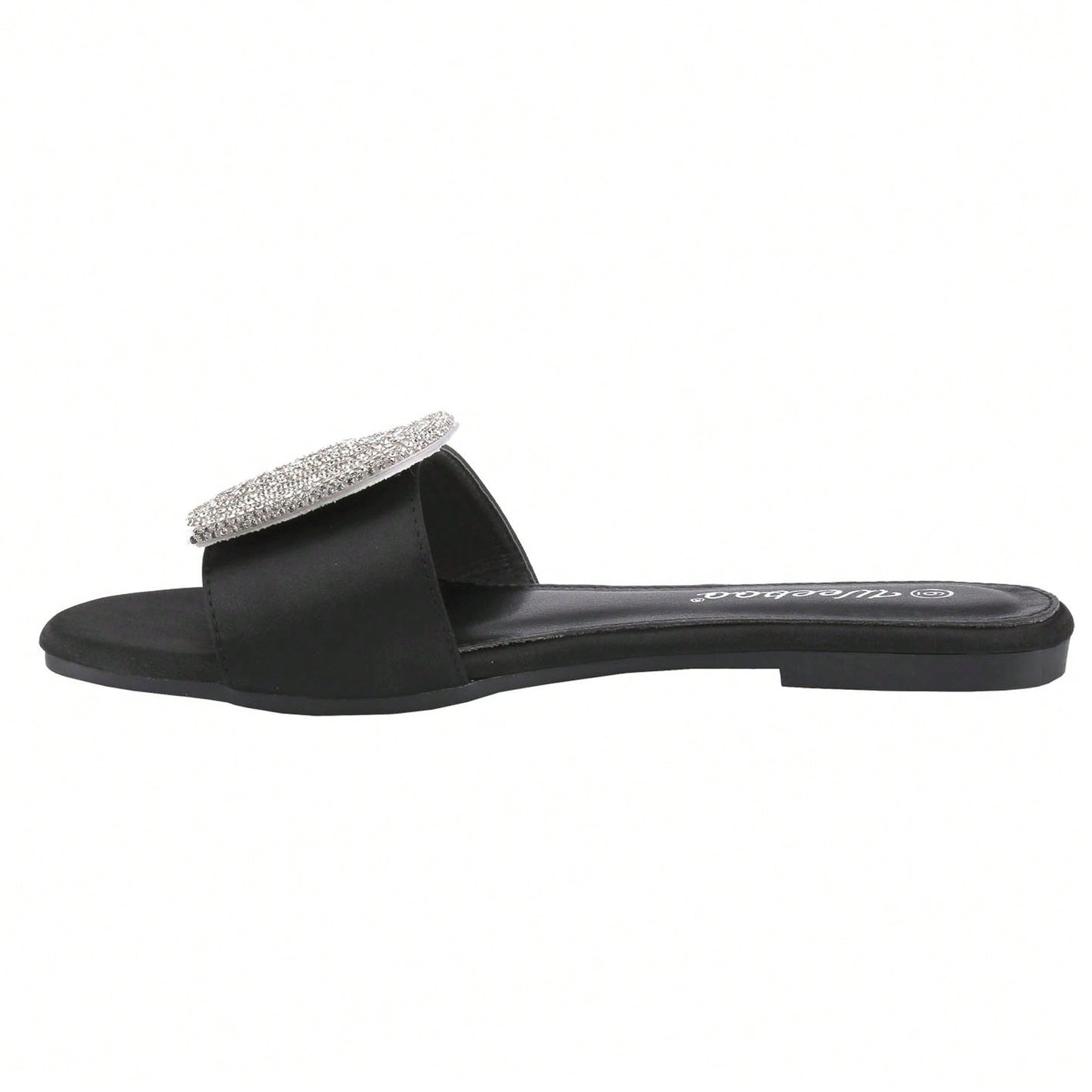 Women's Flat Rhinestone Sandals Fashion Slides Light Slippers For Summer