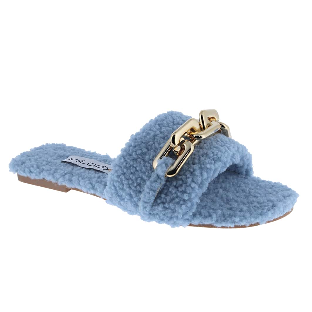 Women's Andrea Open Toe Slide Slipper With Moisture Wicking For Indoor/Outdoor Comfort And Arch