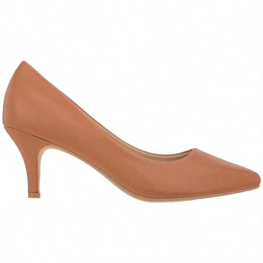 Women's Pointed Toe Stiletto Heels Thin Heel Pump Pointed Toe Low Heel Pumps PU
