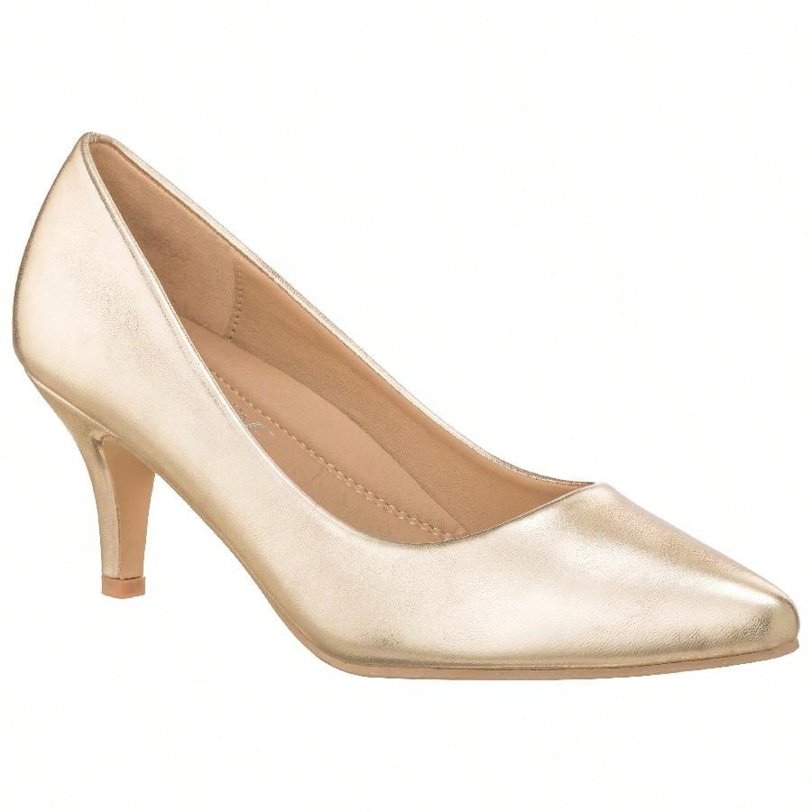 Women's Pointed Toe Stiletto Heels Thin Heel Pump Pointed Toe Low Heel Pumps PU