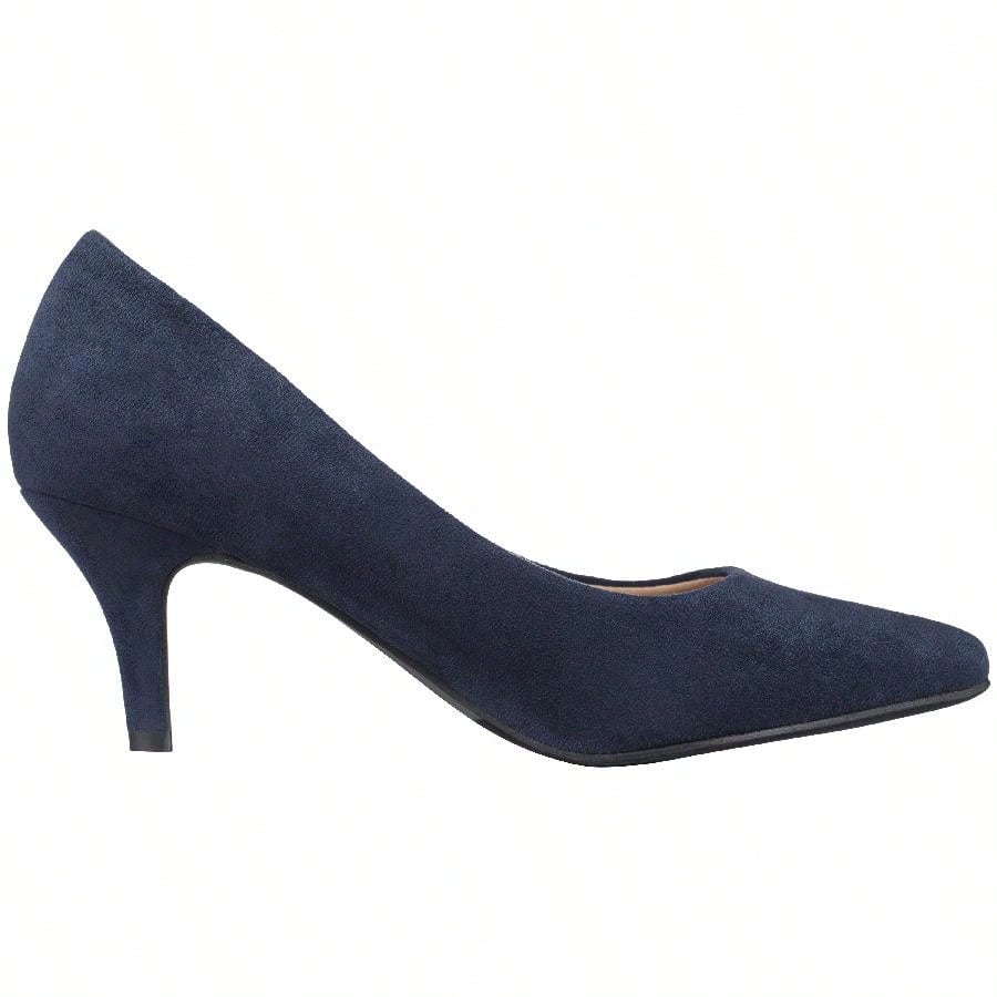 Women's Pointed Toe Stiletto Heels Thin Heel Pump Pointed Toe Low Heel Pumps PU