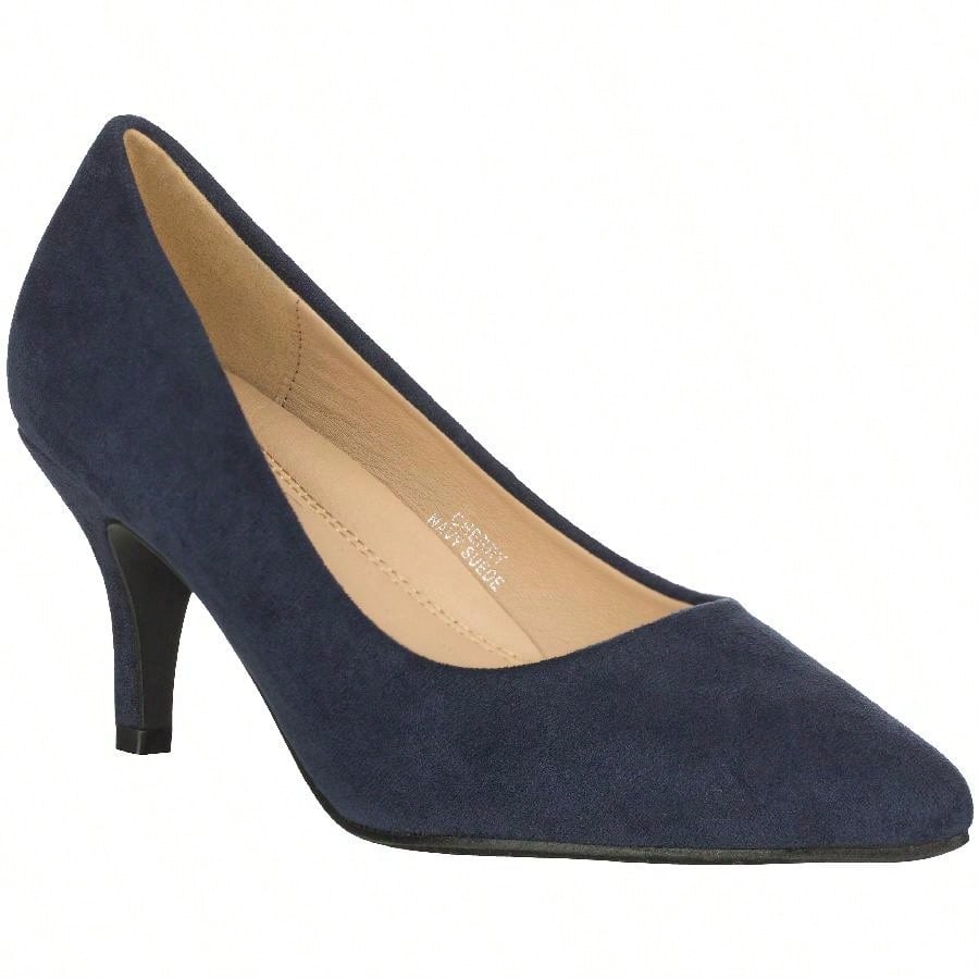 Women's Pointed Toe Stiletto Heels Thin Heel Pump Pointed Toe Low Heel Pumps