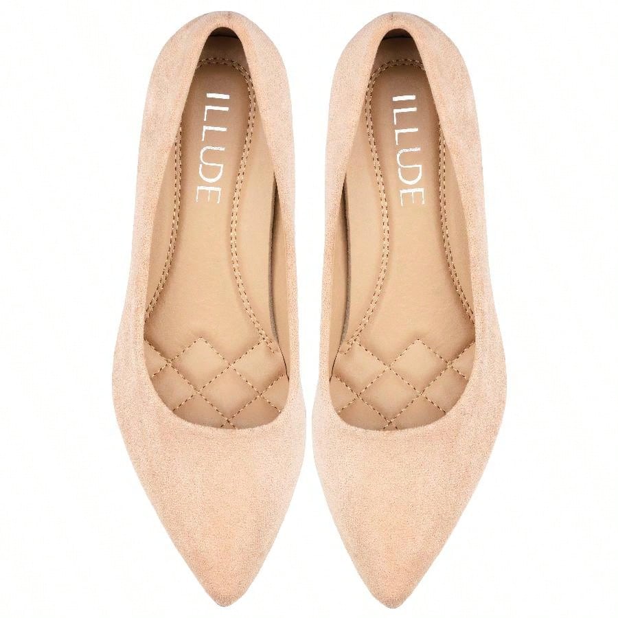 Women's Pointed Toe Stiletto Heels Thin Heel Pump Pointed Toe Low Heel Pumps PU