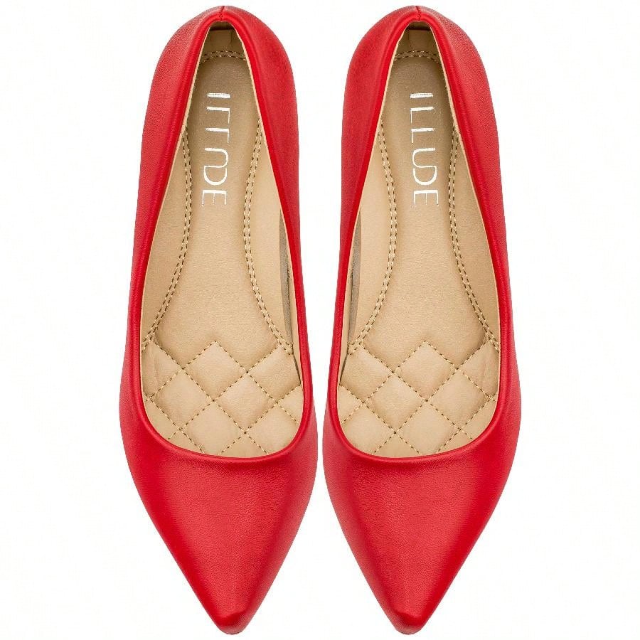 Women's Pointed Toe Stiletto Heels Thin Heel Pump Pointed Toe Low Heel Pumps PU