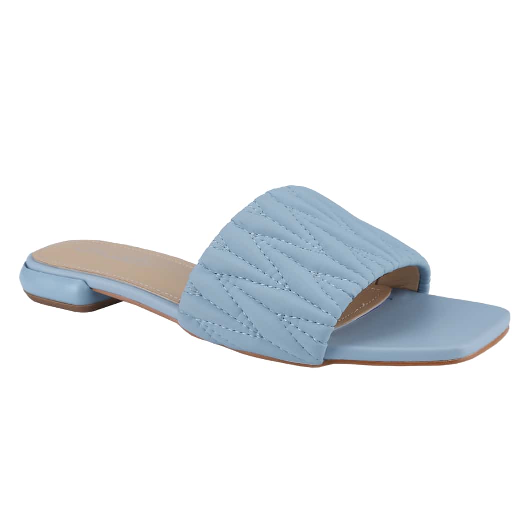 Women's Flat Sandals Fashion Open Toe Woven Slip On Slides Beach Sandals Slippers For Summer