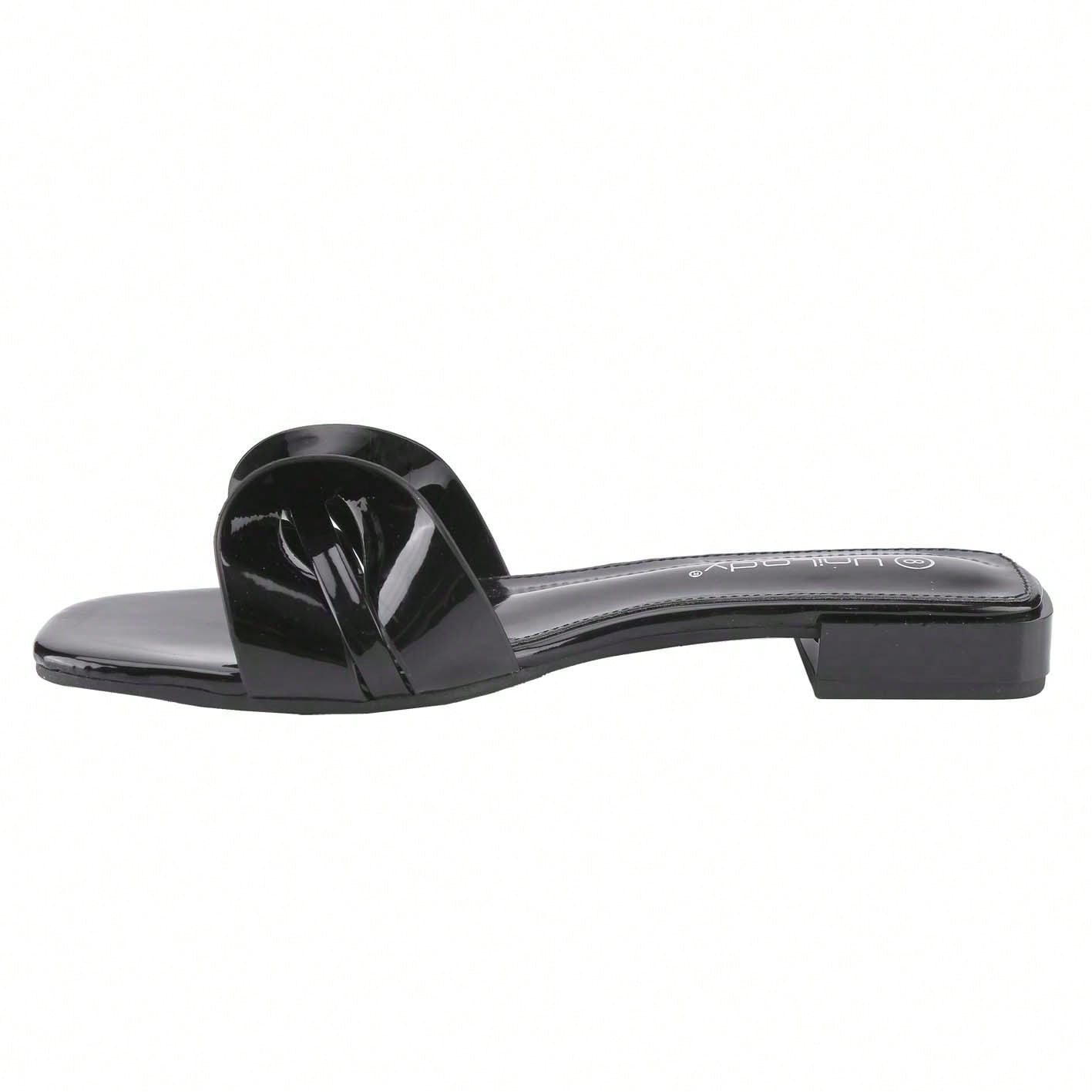 Women's Flat Sandals With Bow Fashion Open Toe Woven Slip On Slides Beach Sandals Slippers For Summer