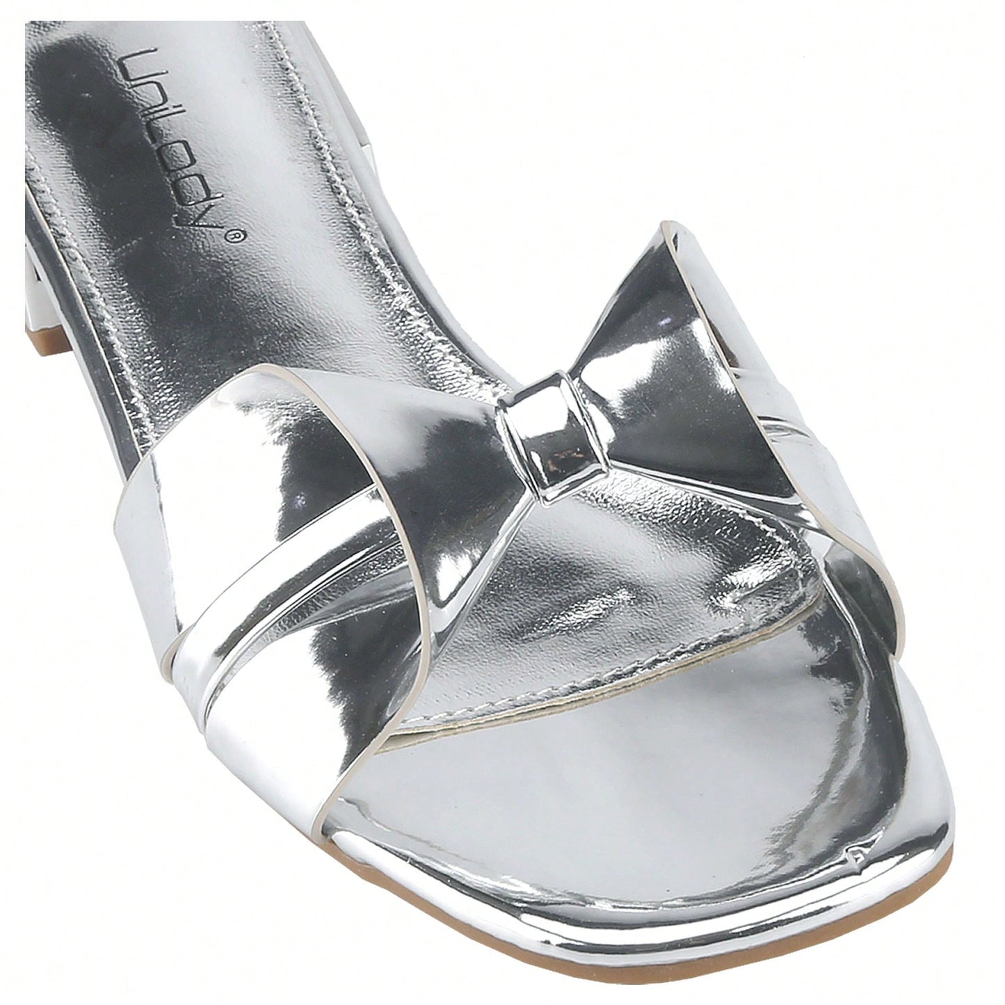Women's Flat Sandals With Bow Fashion Open Toe Woven Slip On Slides Beach Sandals Slippers For Summer
