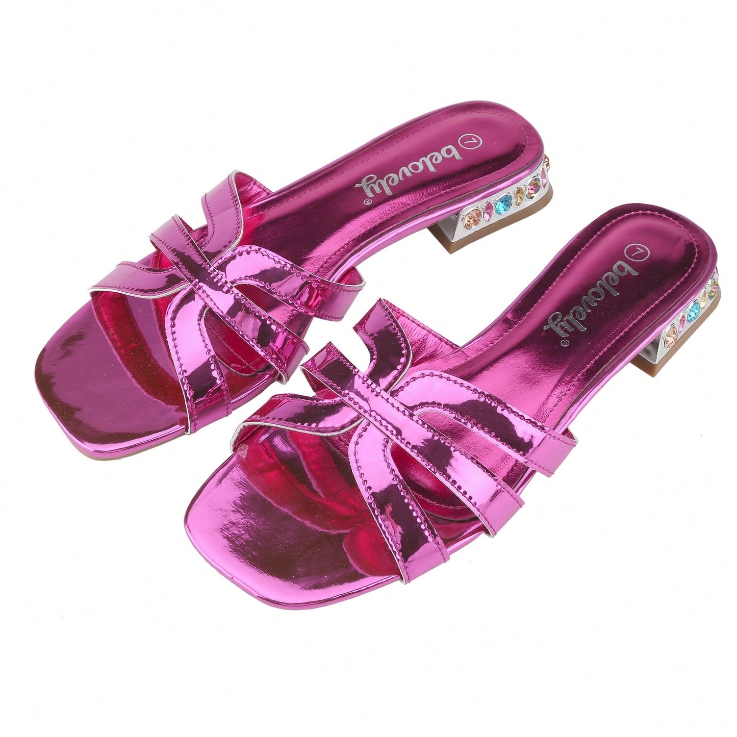 Women's Flat Sandals With Bow Fashion Open Toe Woven Slip On Slides Beach Sandals Slippers For Summer
