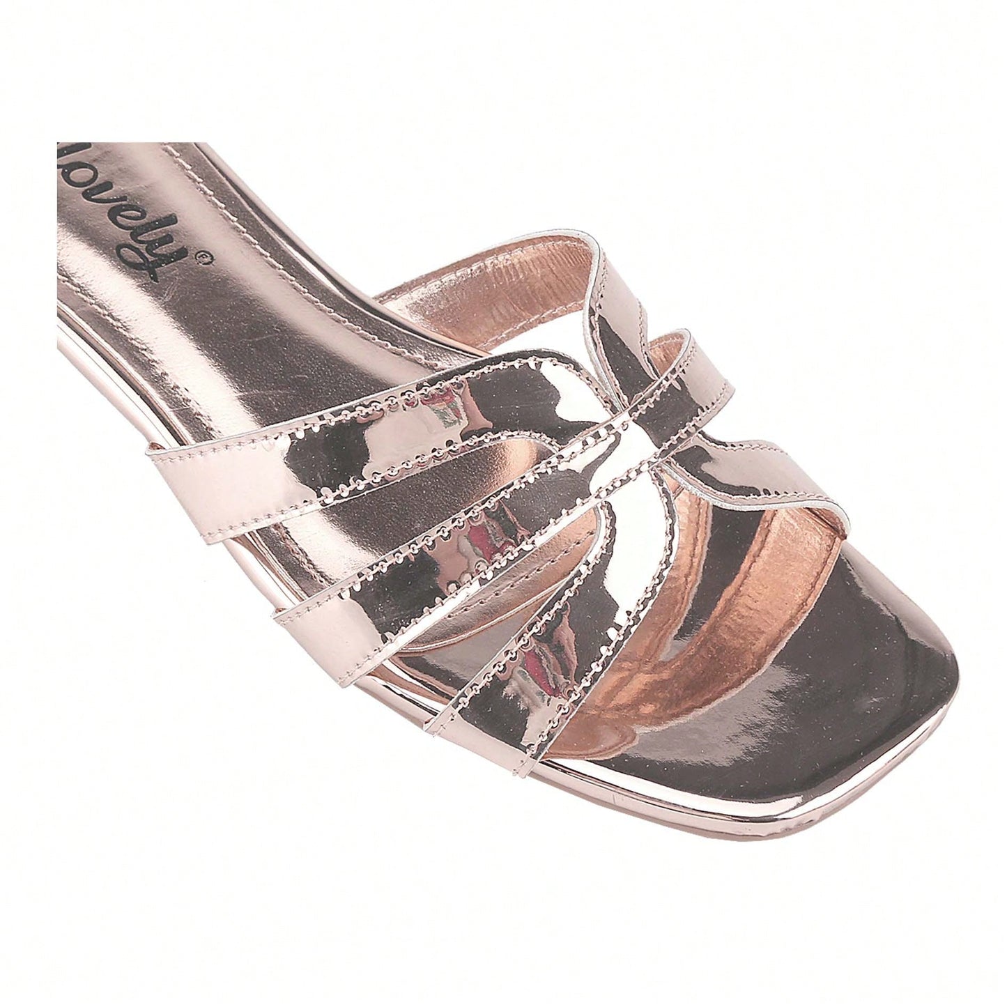 Women's Flat Sandals With Bow Fashion Open Toe Woven Slip On Slides Beach Sandals Slippers For Summer