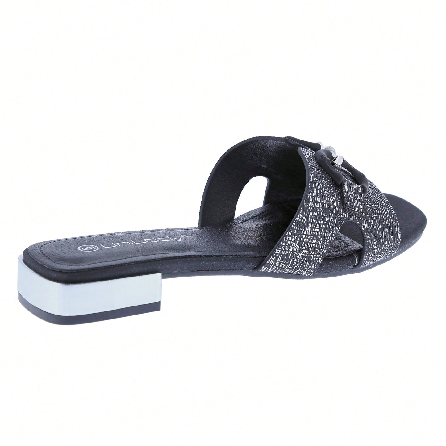 Women's Bling Rhinestone Square Flat Sandals, Crystal Satin Glitter Mules Slippers Boho Open Toe Slip-On Beach Sandals