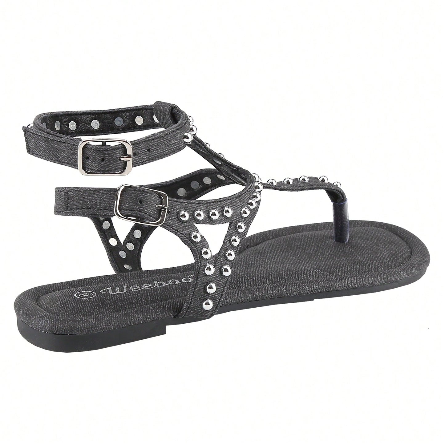 Women's Flat Gladiator Sandals Open Toe Strappy Low Heel Roman Sandals