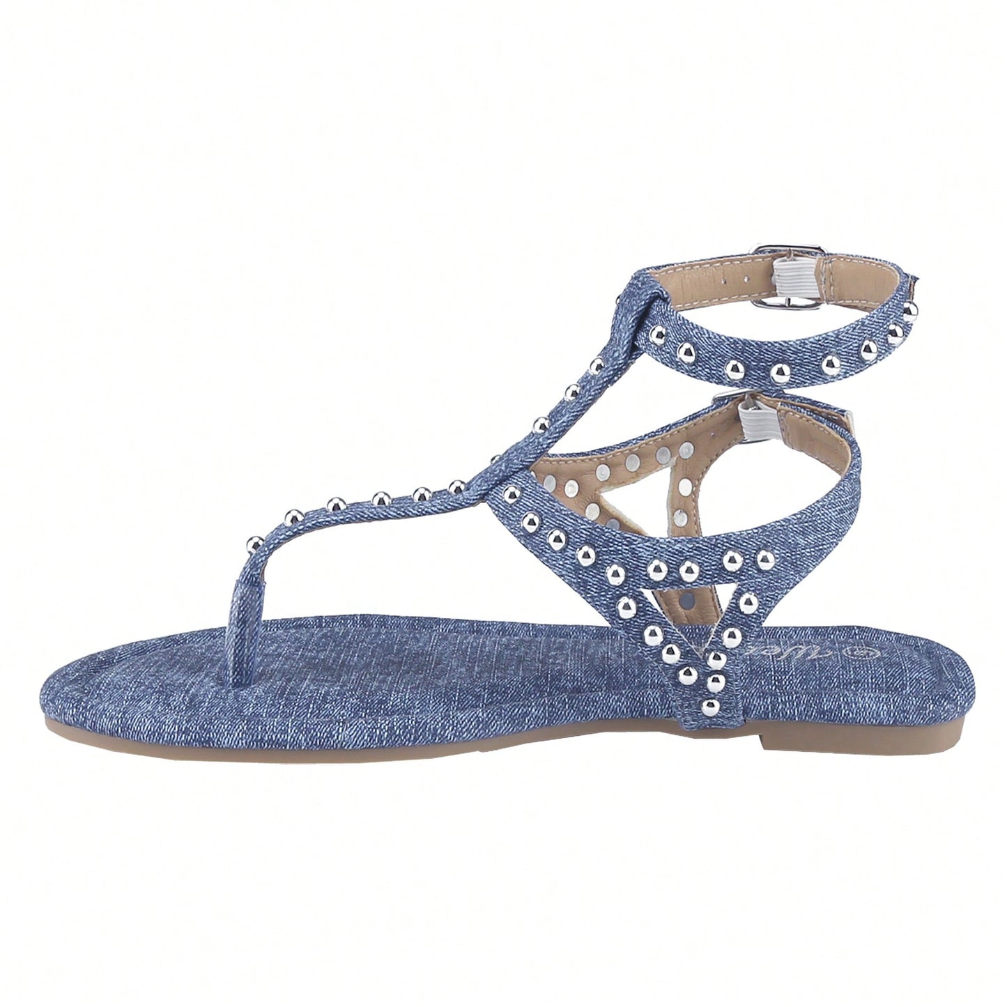 Women's Flat Gladiator Sandals Open Toe Strappy Low Heel Roman Sandals