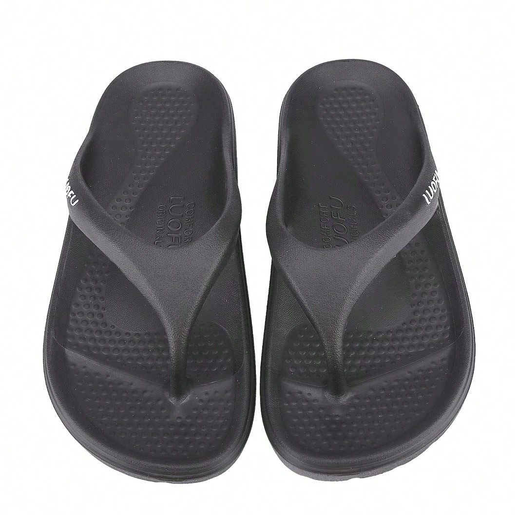 Women's Fashion Orthotic Flip Flops Ladies Slip On Lightweight Comfortable Thick Cushion Yoga Mat Thong Sandals With Plantar Fasciitis Arch Support