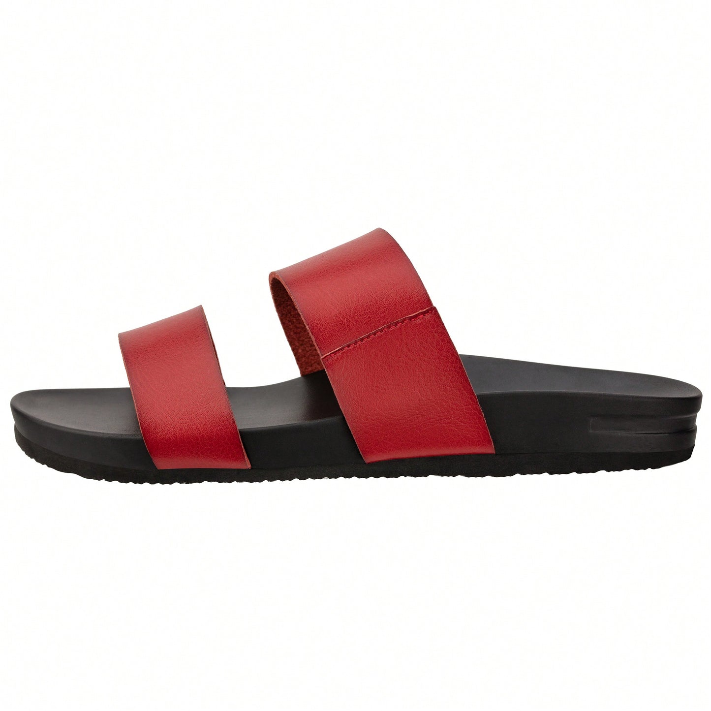 Women's 2 Band Slide Footbed Sandal Comfort Foam Slip On Flat Sandals Casual Summer Sandals