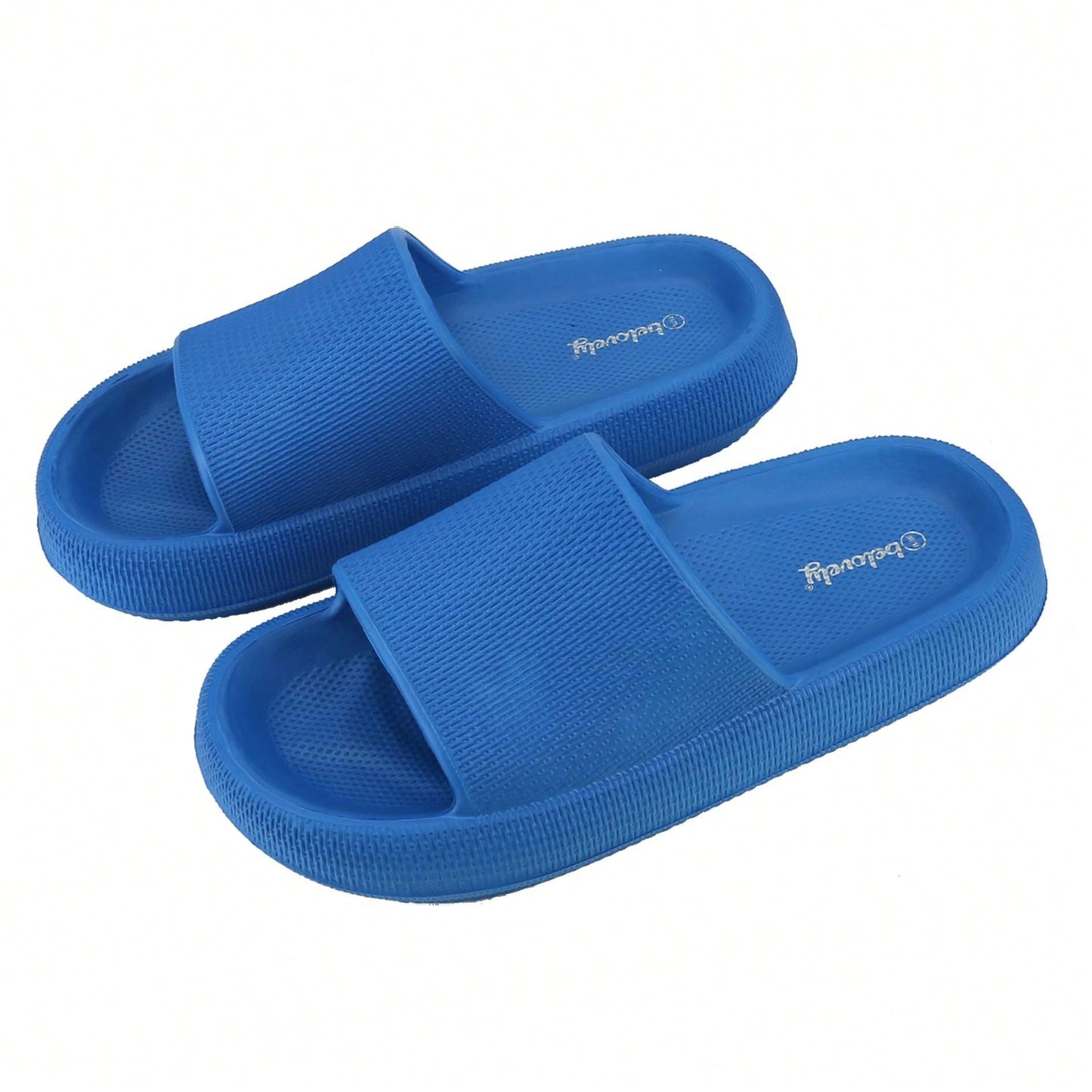 Pillow Slippers For Women And Non Slip Quick Drying Shower Slides Bathroom Sandals | Ultra Cushion  Thick Sole