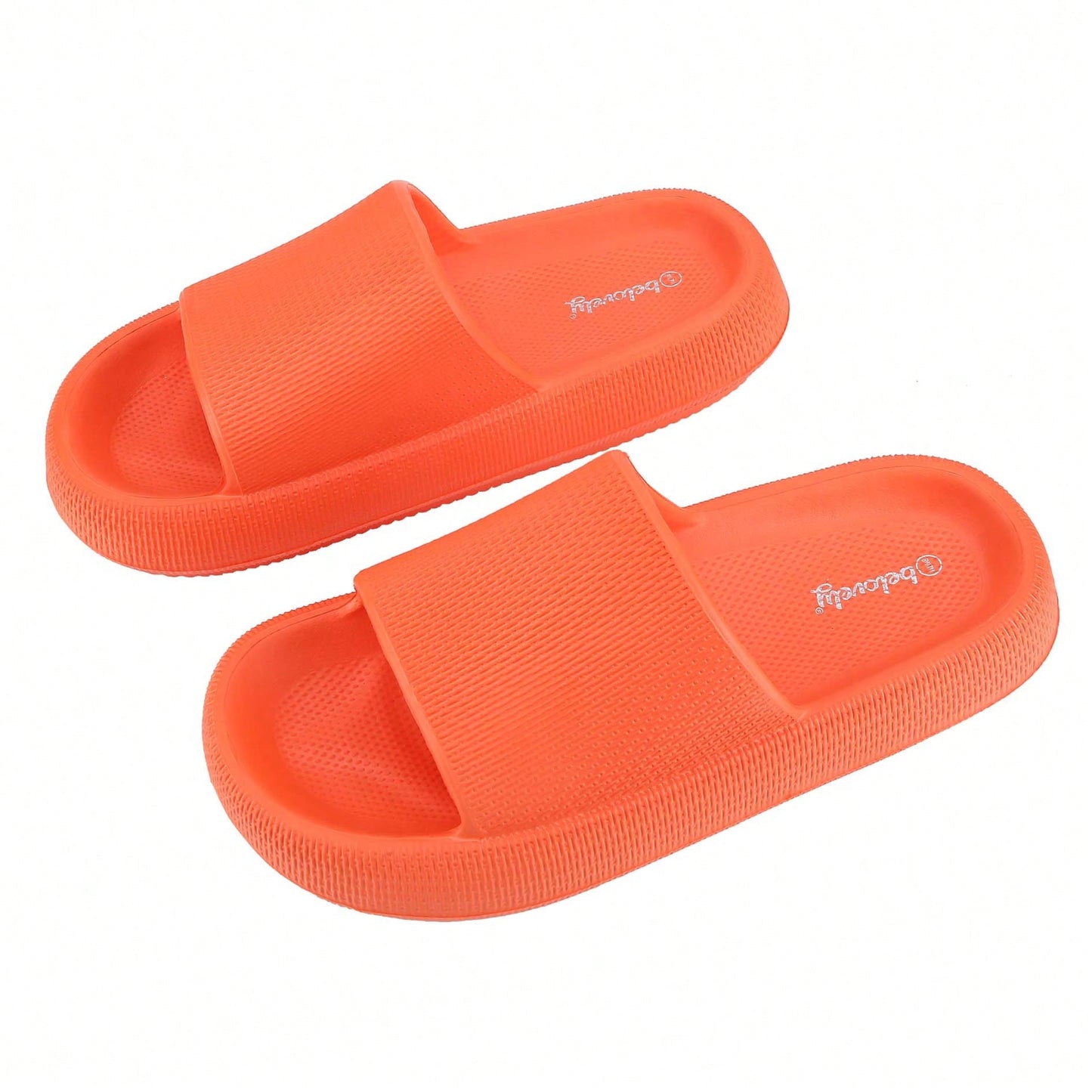 Pillow Slippers For Women And Non Slip Quick Drying Shower Slides Bathroom Sandals | Ultra Cushion  Thick Sole