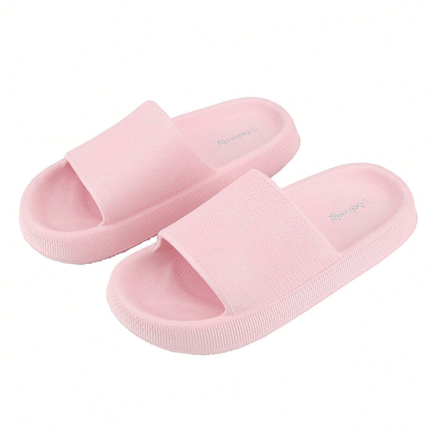 Pillow Slippers For Women And Non Slip Quick Drying Shower Slides Bathroom Sandals | Ultra Cushion  Thick Sole