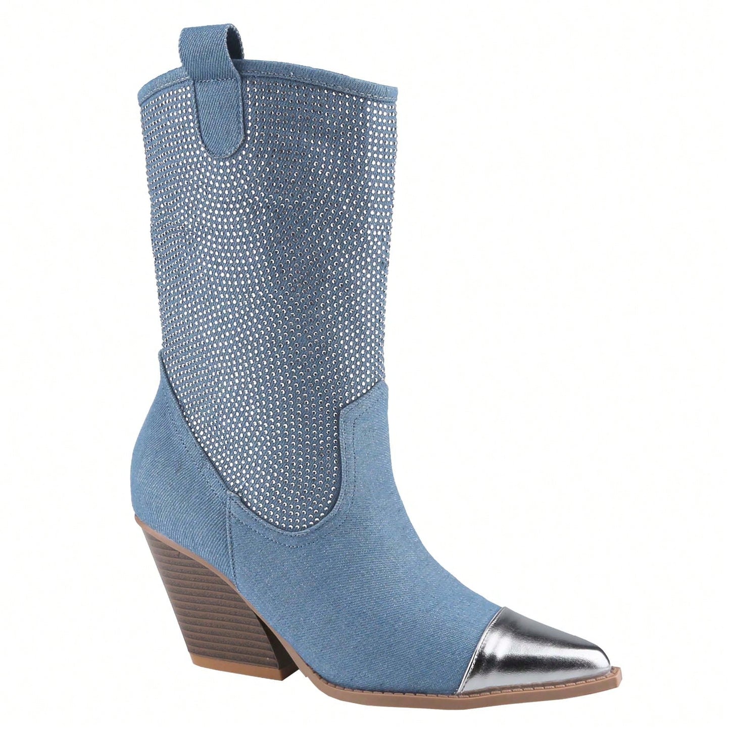 Women's Western Embellished Under The Knee Boot
