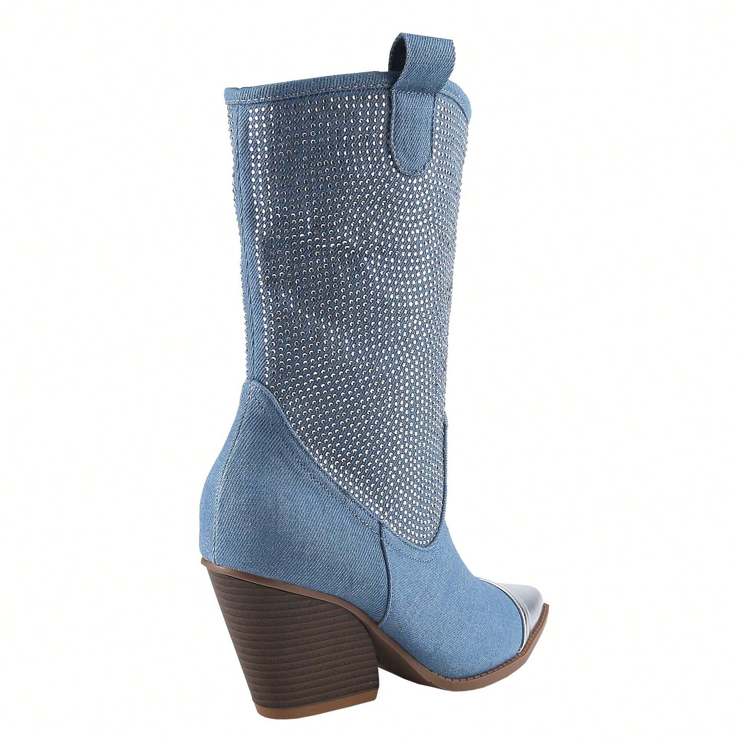 Women's Western Embellished Under The Knee Boot