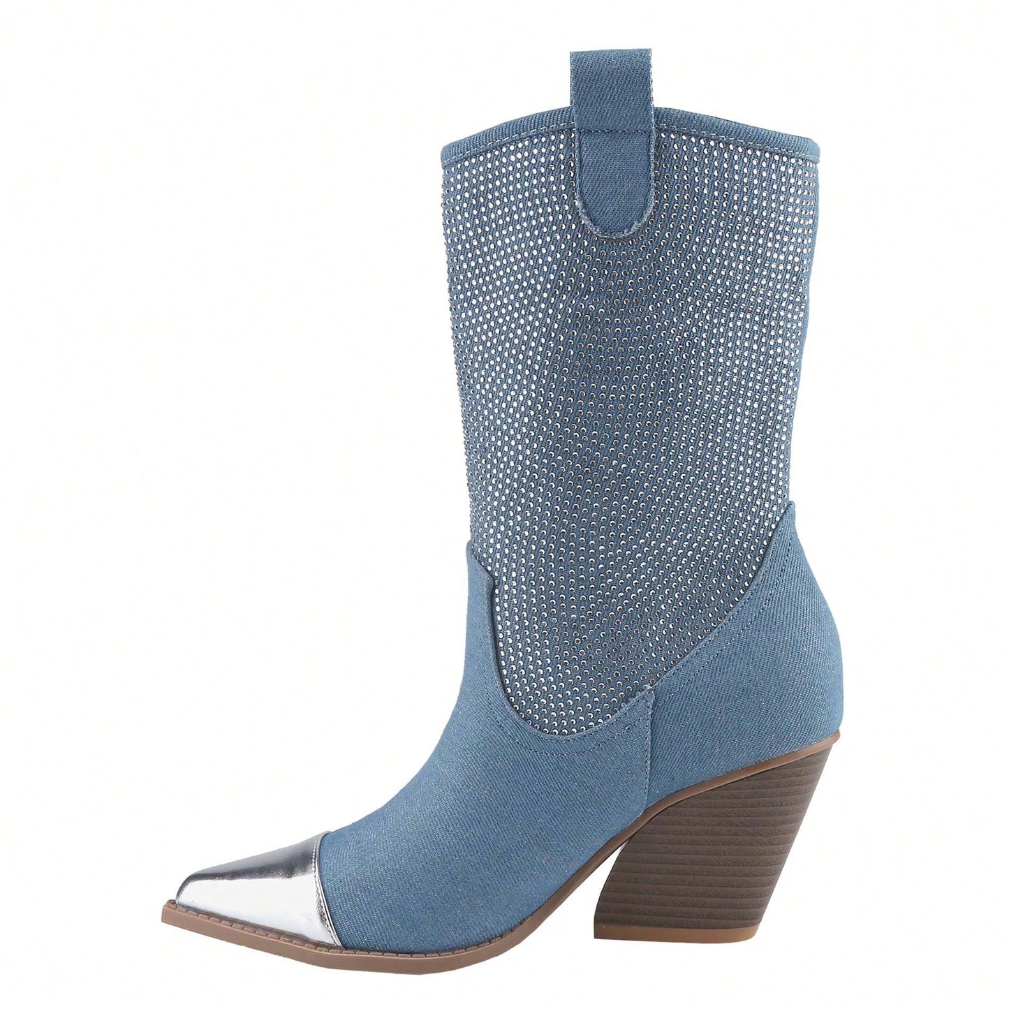 Women's Western Embellished Under The Knee Boot