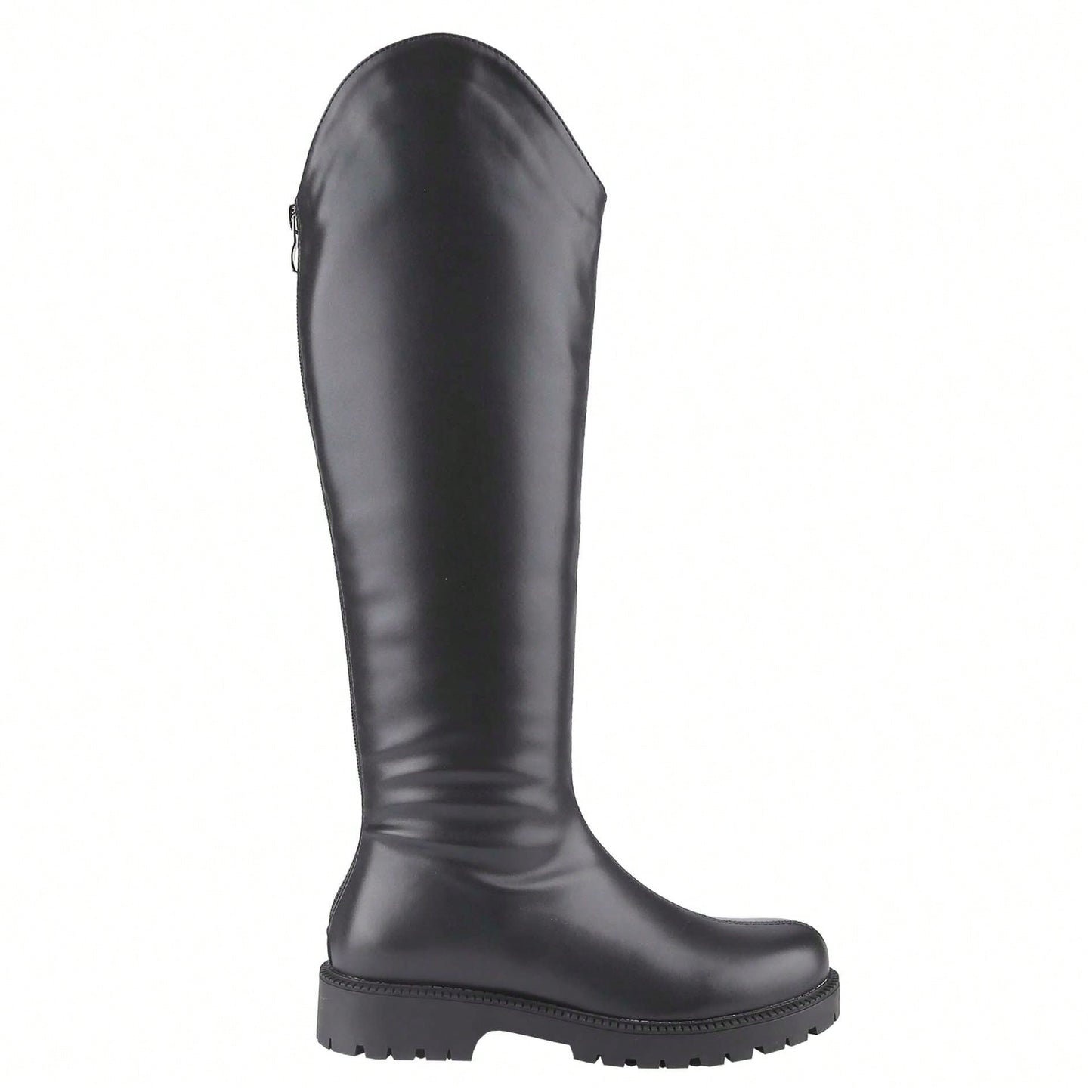 Women's Platform Knee High Cowboy Boots Embroidered Western Chunky Heel With Pull-Up Tabs Round Toe Boot Shoes