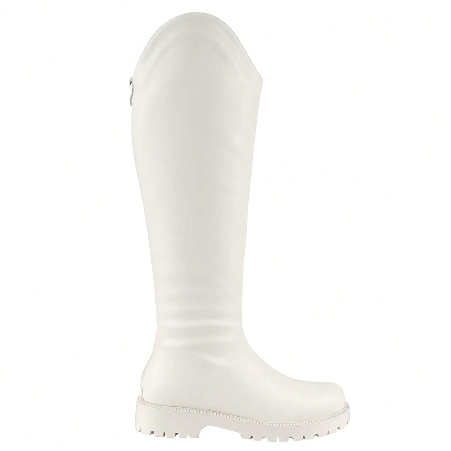 Women's Platform Knee High Cowboy Boots Embroidered Western Chunky Heel With Pull-Up Tabs Round Toe Boot Shoes