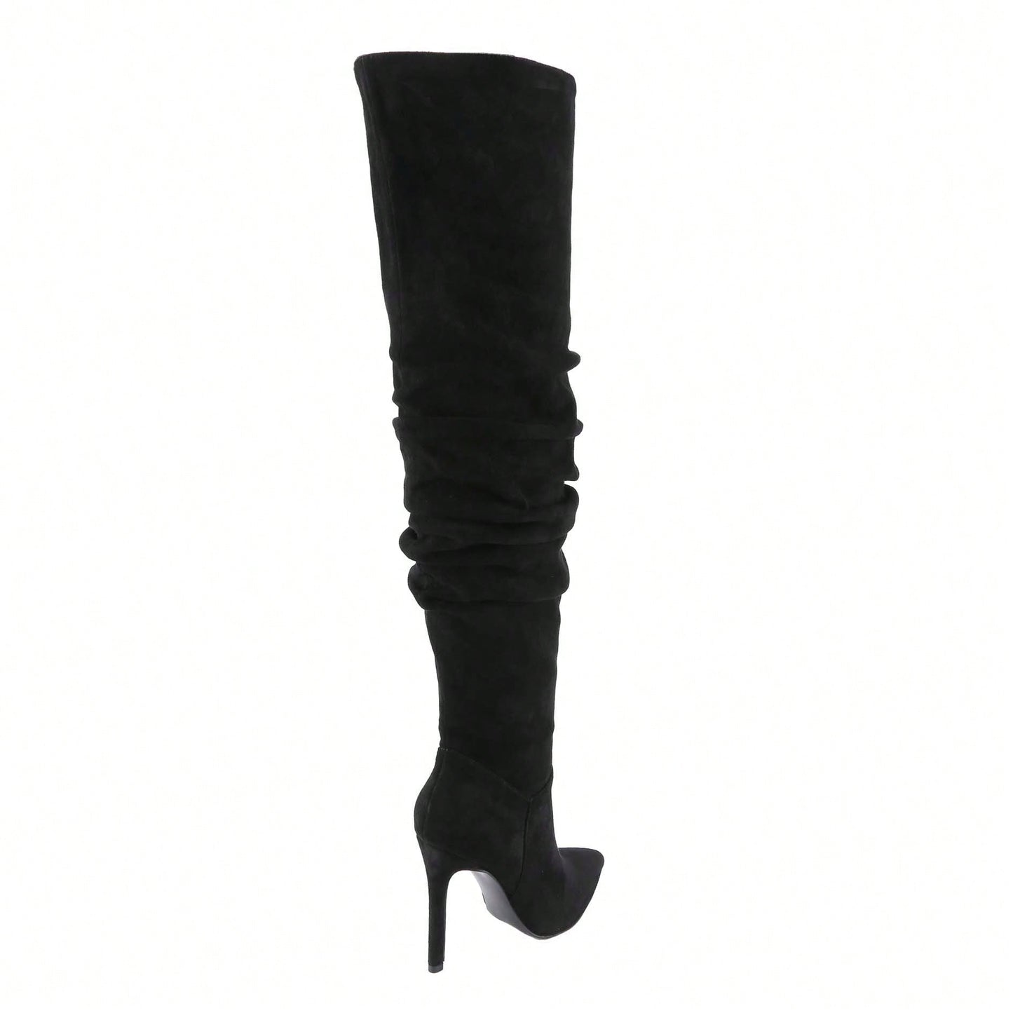 Women's Knee High Boots Pointed Toe High Heel Fall Fashion Mid Calf Stiletto Booties