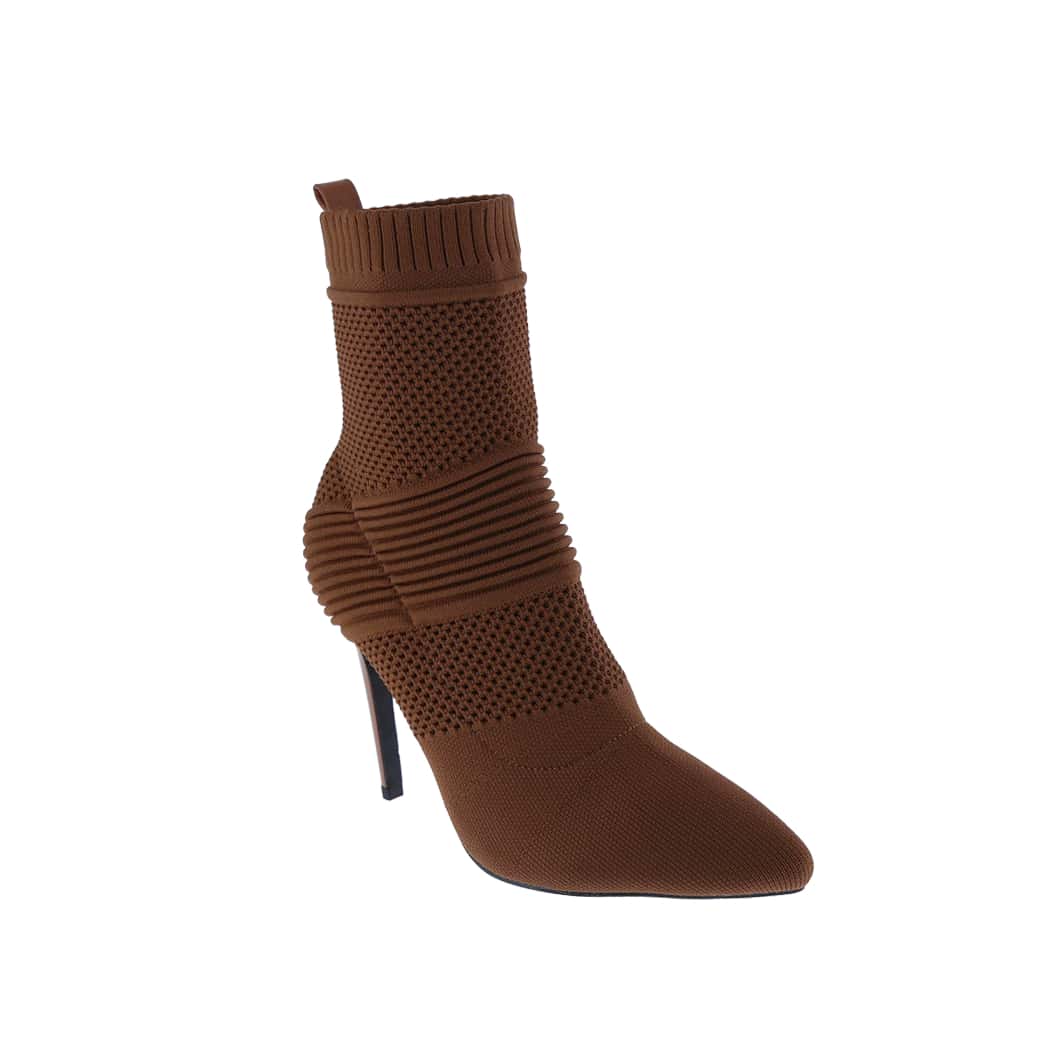Women's Pointy Toe Fashion Comfy Sexy High Heel Ankle Boots, Stretchable Fabric, Stocks Heels