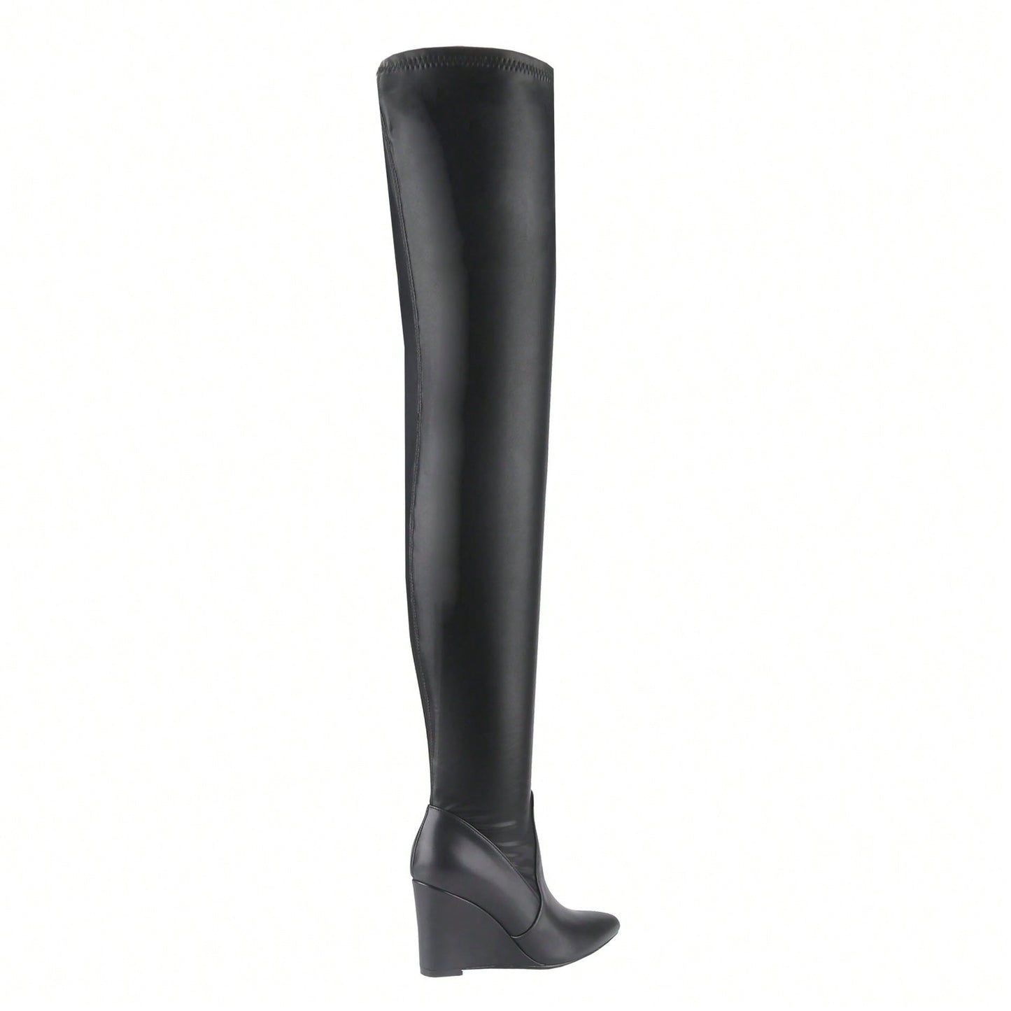 Women's Wedge Heel Boot Over The Knee
